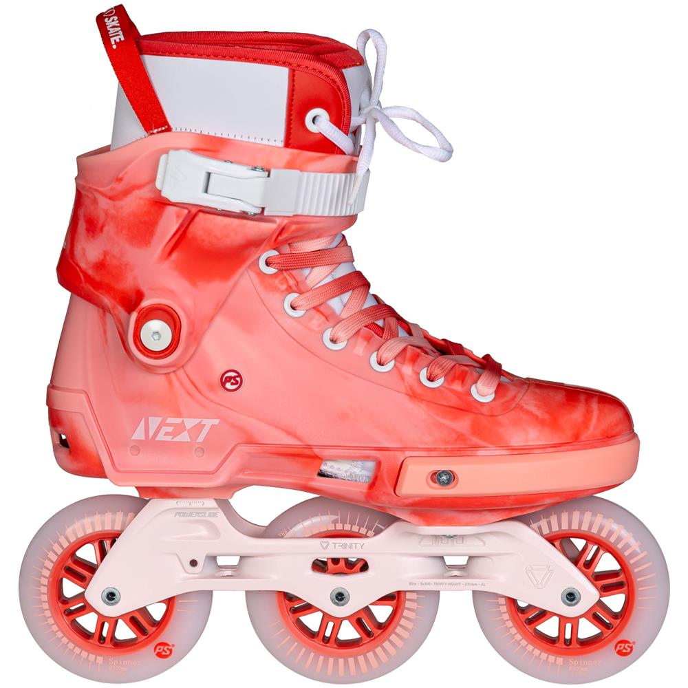 Pattini in linea Next Grapefruit 100 (Rosso, 42-43) - Foto 1