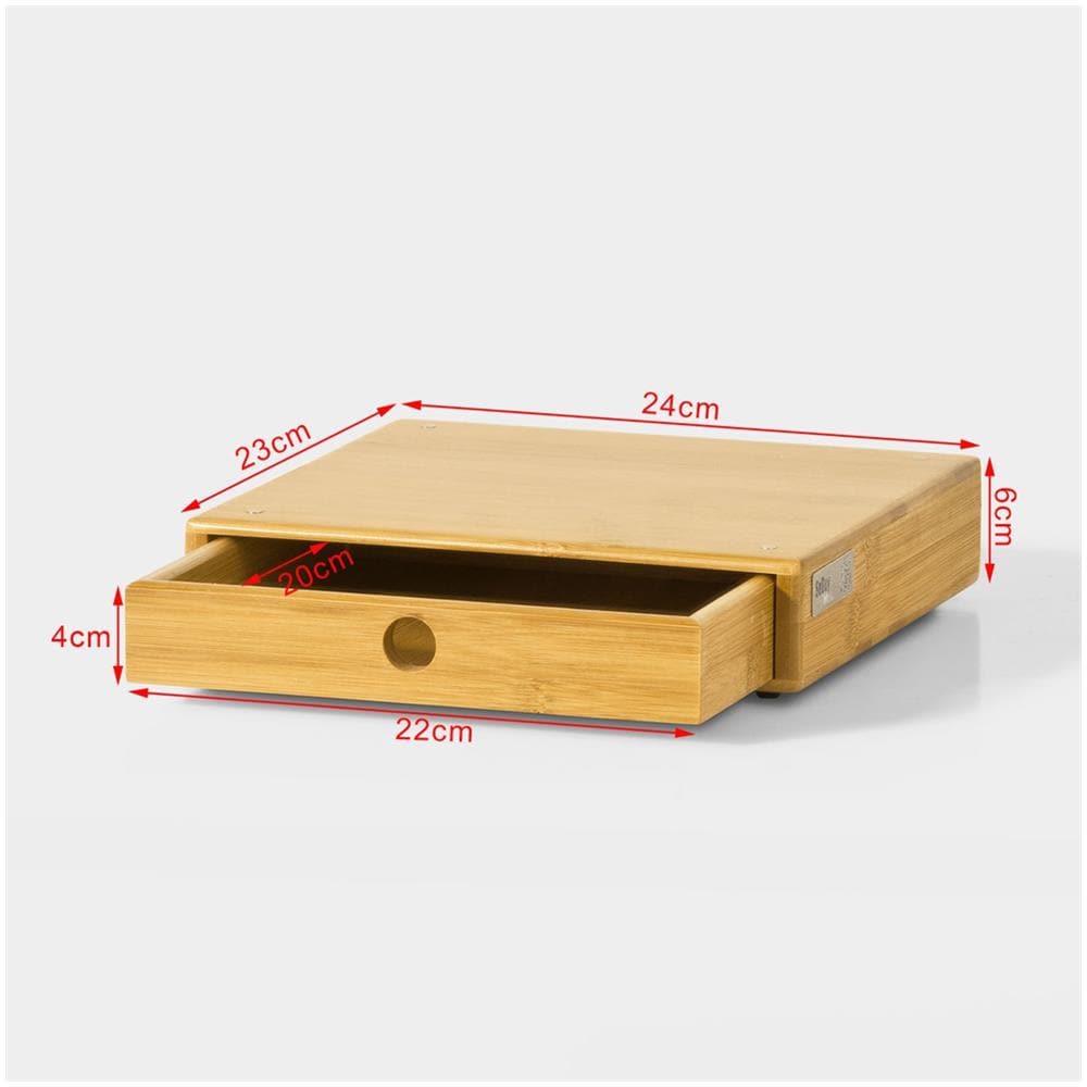 Portacapsule, Contenitore Per Capsule Caffé, Bambù, frg82-n - Foto 2