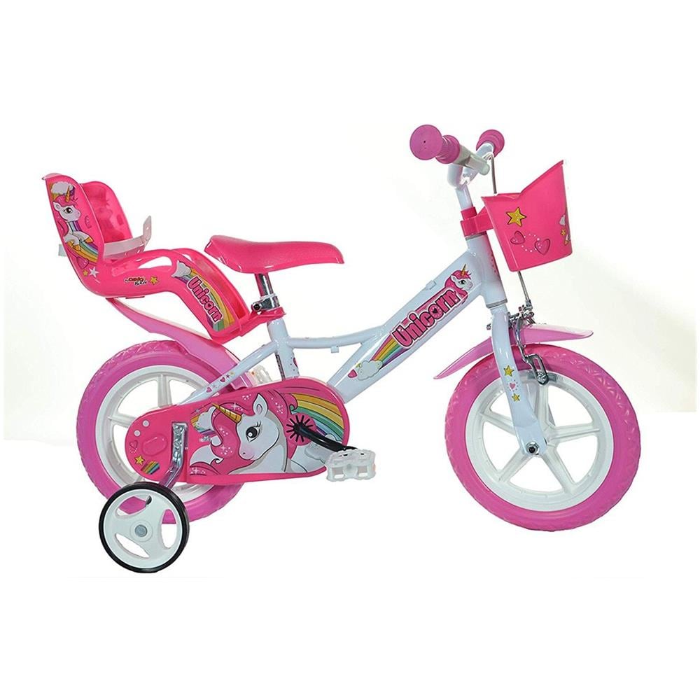 Bici Da Bambina Misura 12'' Art. 124rl-un Bicicletta Da Bimba Linea Unicorn - Foto 1