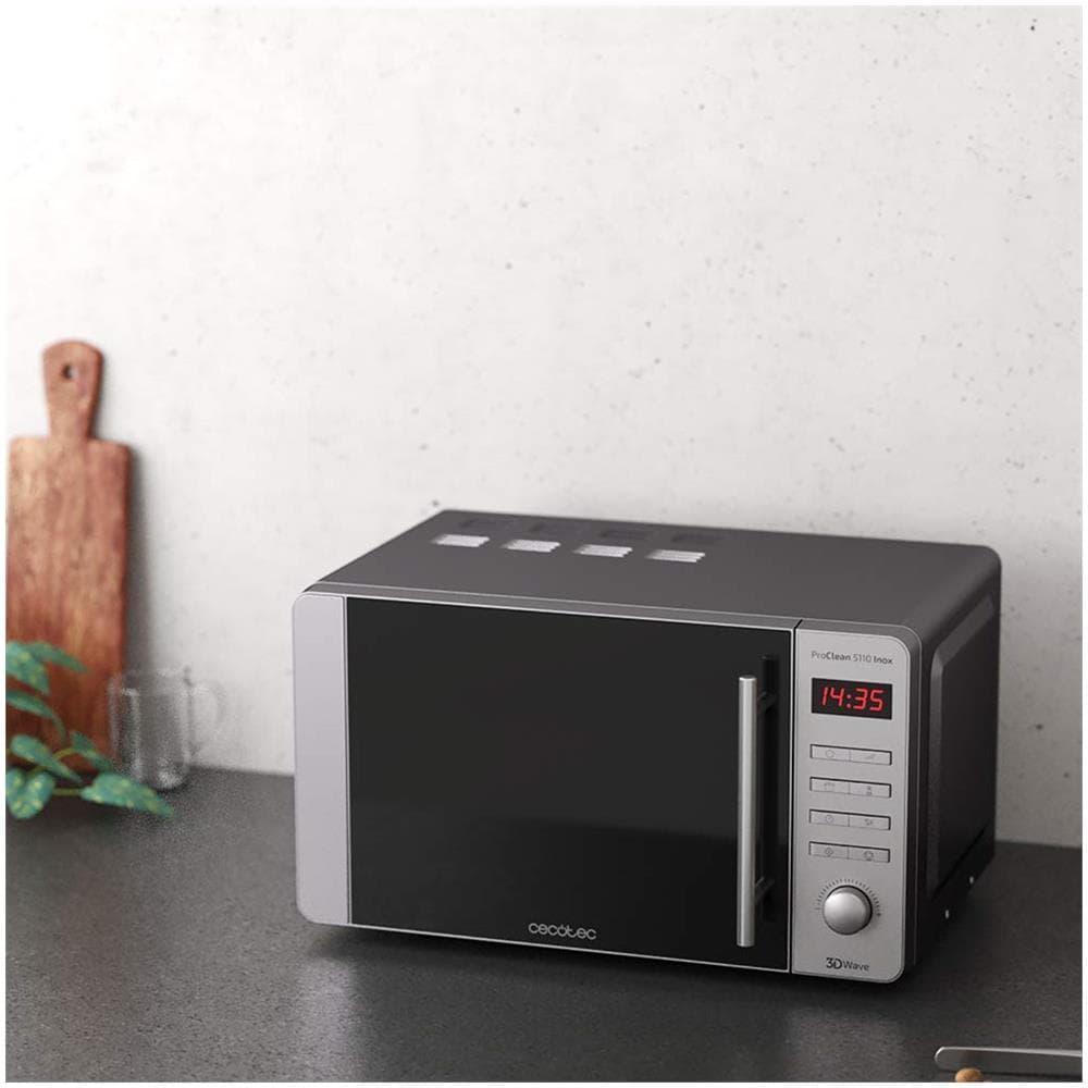 ProClean 5110 Forno Microonde Multifunzione Capacità 20 Litri Potenza 700 Watt Colore Acciaio Inox / Nero - Foto 2
