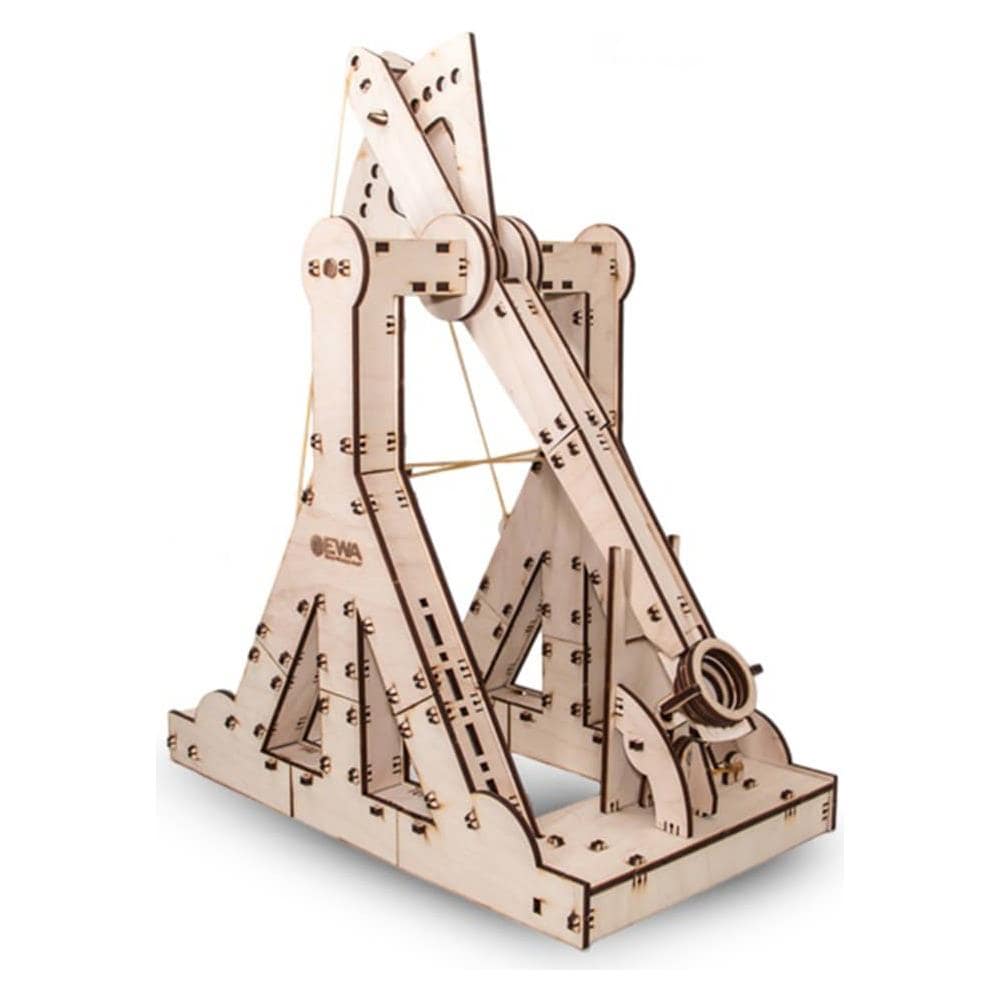 Kit Per Modellino In Legno 94 Pz Trebuchet (catapulta)  - Foto 1