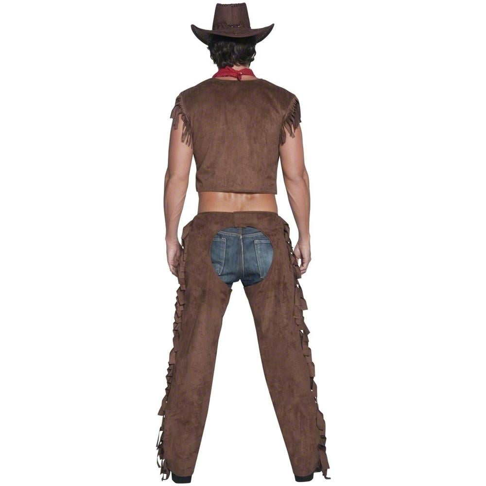 Costume Sexy Da Cowboy Per Adulto - Taglia: M - Foto 2