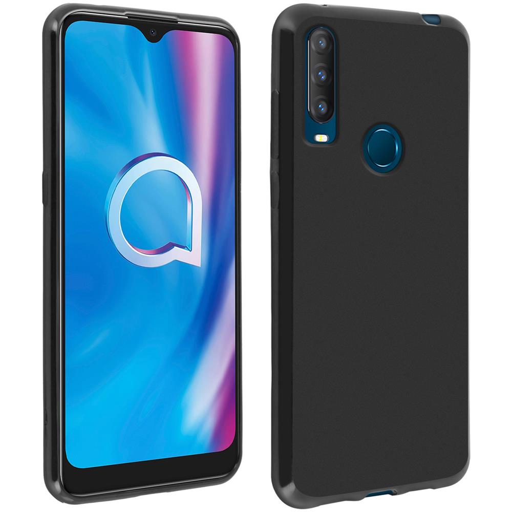 Cover Alcatel 1s 2020 / 3l 2020 E Altice S43 Silicone Antishock Nero - Foto 1
