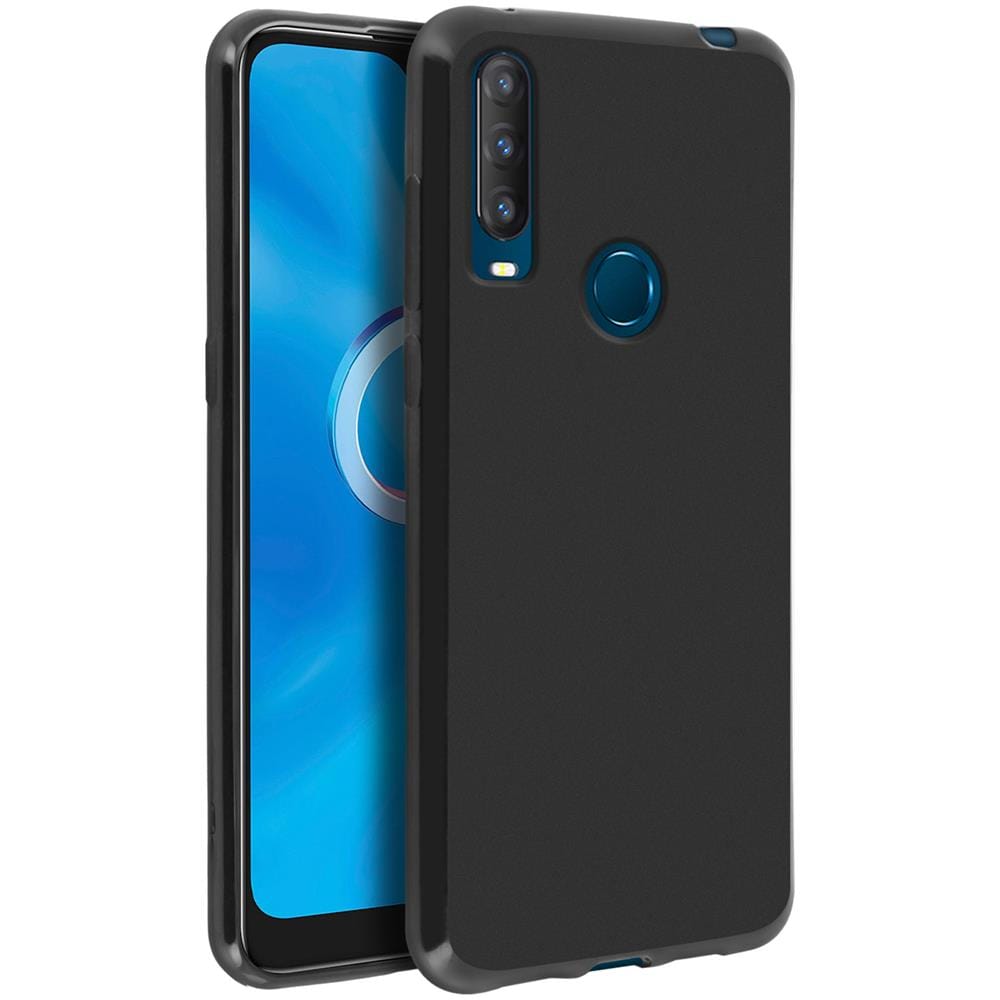 Cover Alcatel 1s 2020 / 3l 2020 E Altice S43 Silicone Antishock Nero - Foto 5