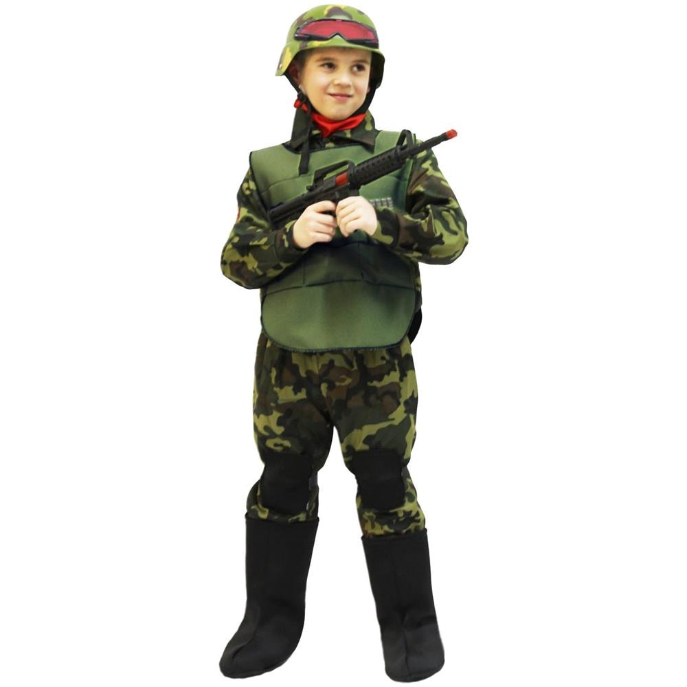 Costume Desert Storm 8/9 Anni Di Vestito Carnevale - Foto 1