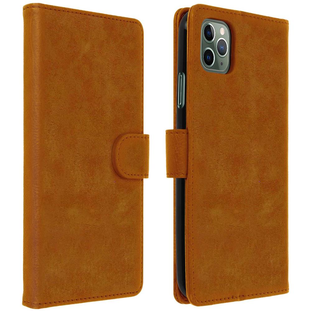 Custodia Apple Iphone 11 Pro Portadocumenti Funzione Supporto Marrone - Foto 1