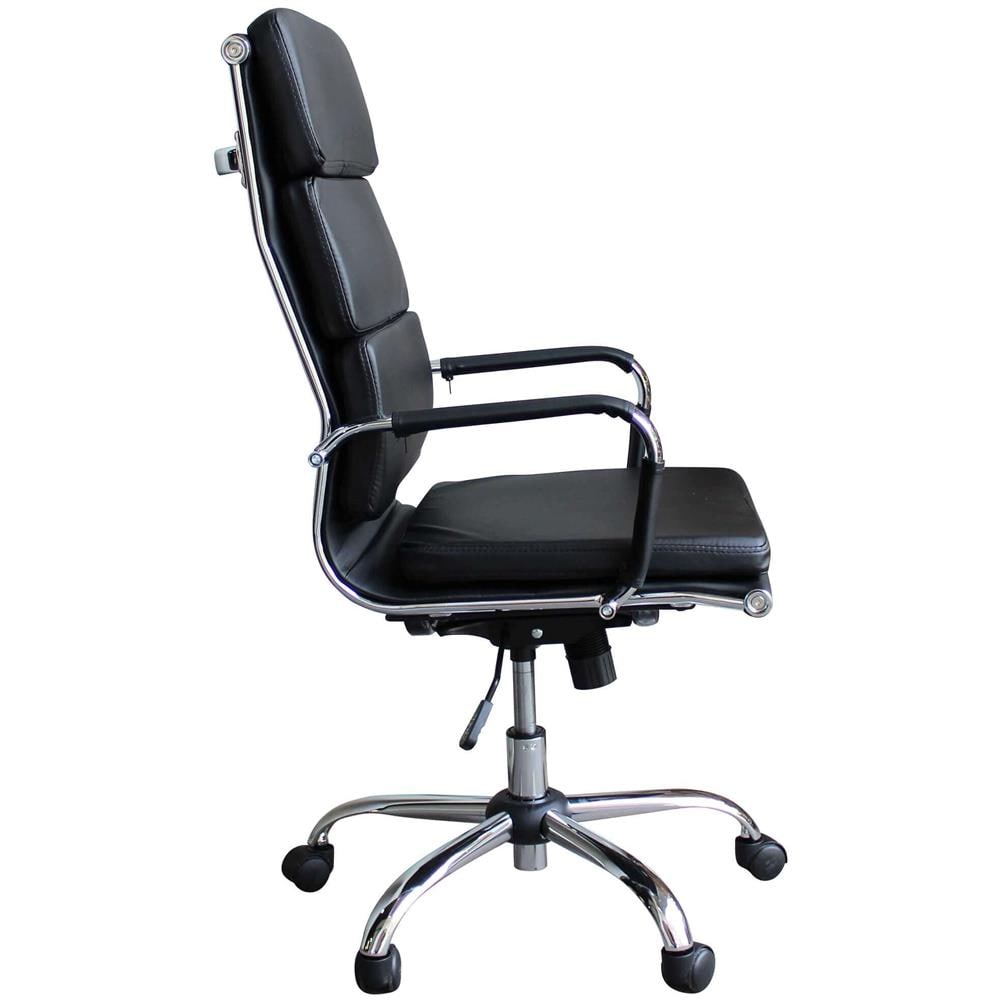 Poltrona Da Ufficio Ergonomica Con Poggiatesta E Supporto Lombare Sedia Da Lavoro Girevole Regolabile - Foto 2