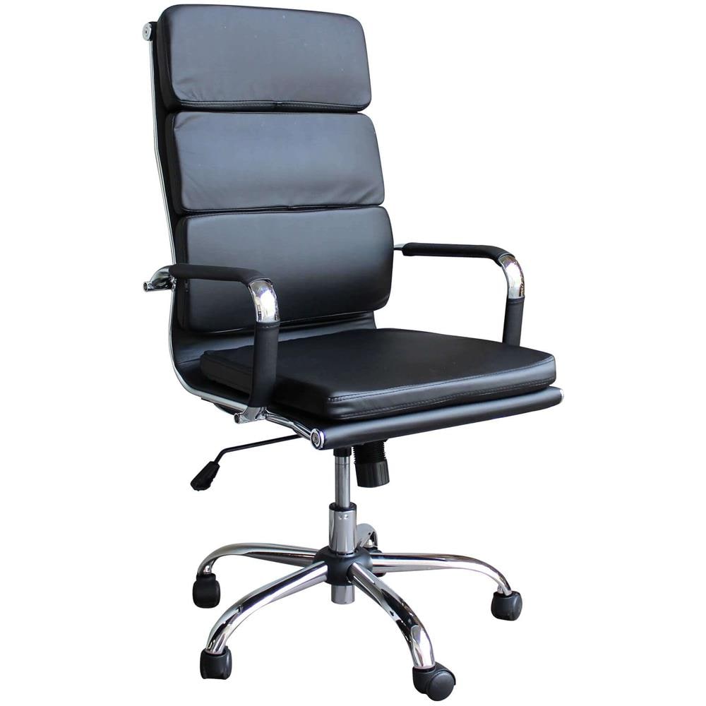 Poltrona Da Ufficio Ergonomica Con Poggiatesta E Supporto Lombare Sedia Da Lavoro Girevole Regolabile - Foto 1