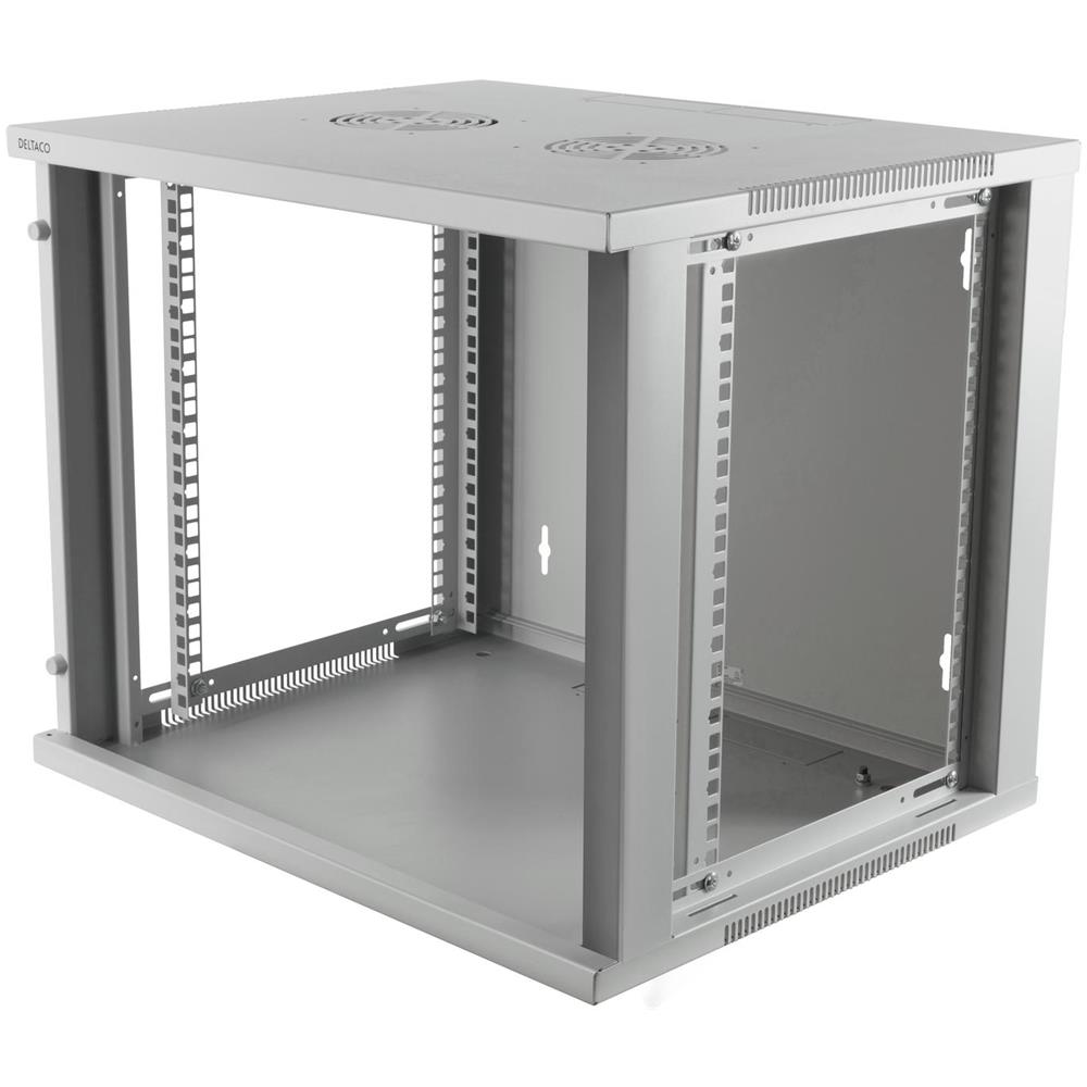 Armadio 19"", 9u, 540x450mm, Verticale O A Parete, Anta In Vetro, - Foto 2