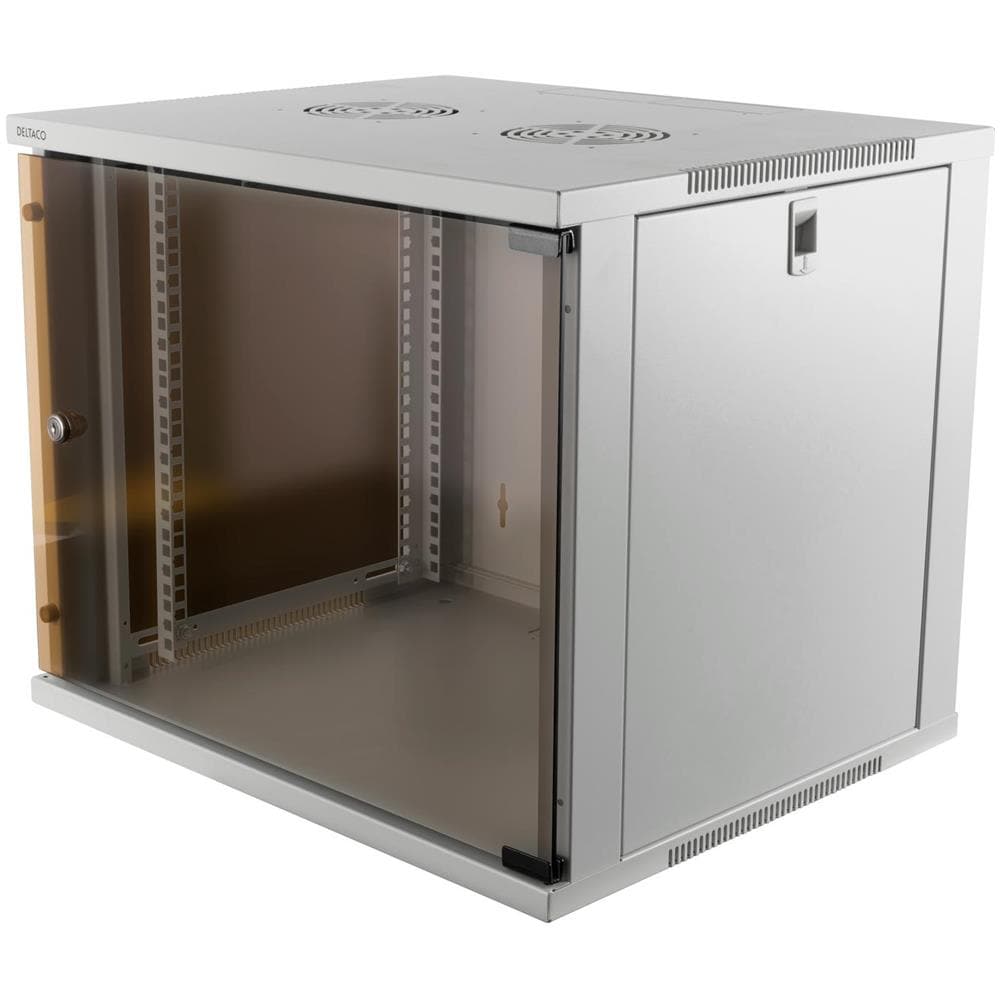 Armadio 19"", 9u, 540x450mm, Verticale O A Parete, Anta In Vetro, - Foto 1