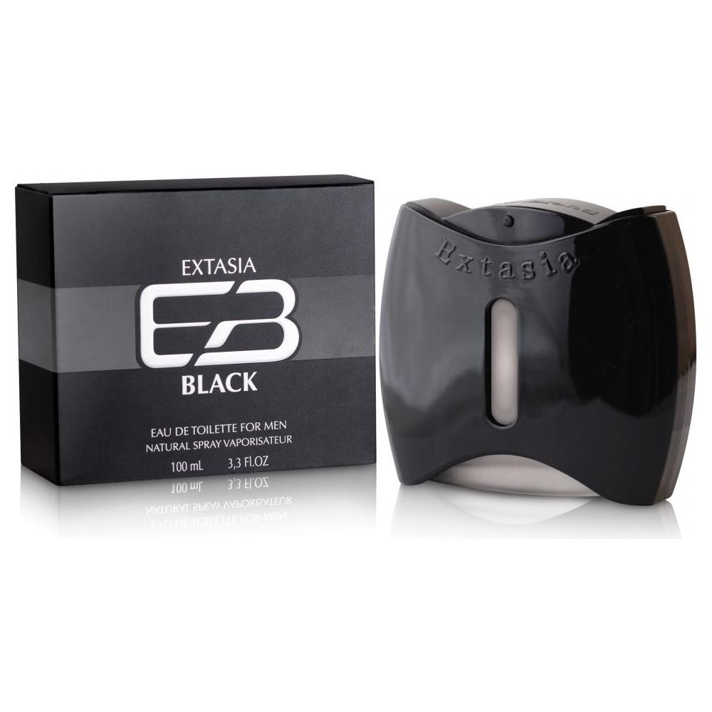Eau De Toilette Extasia Black Uomo Nero 100 Ml - Foto 2