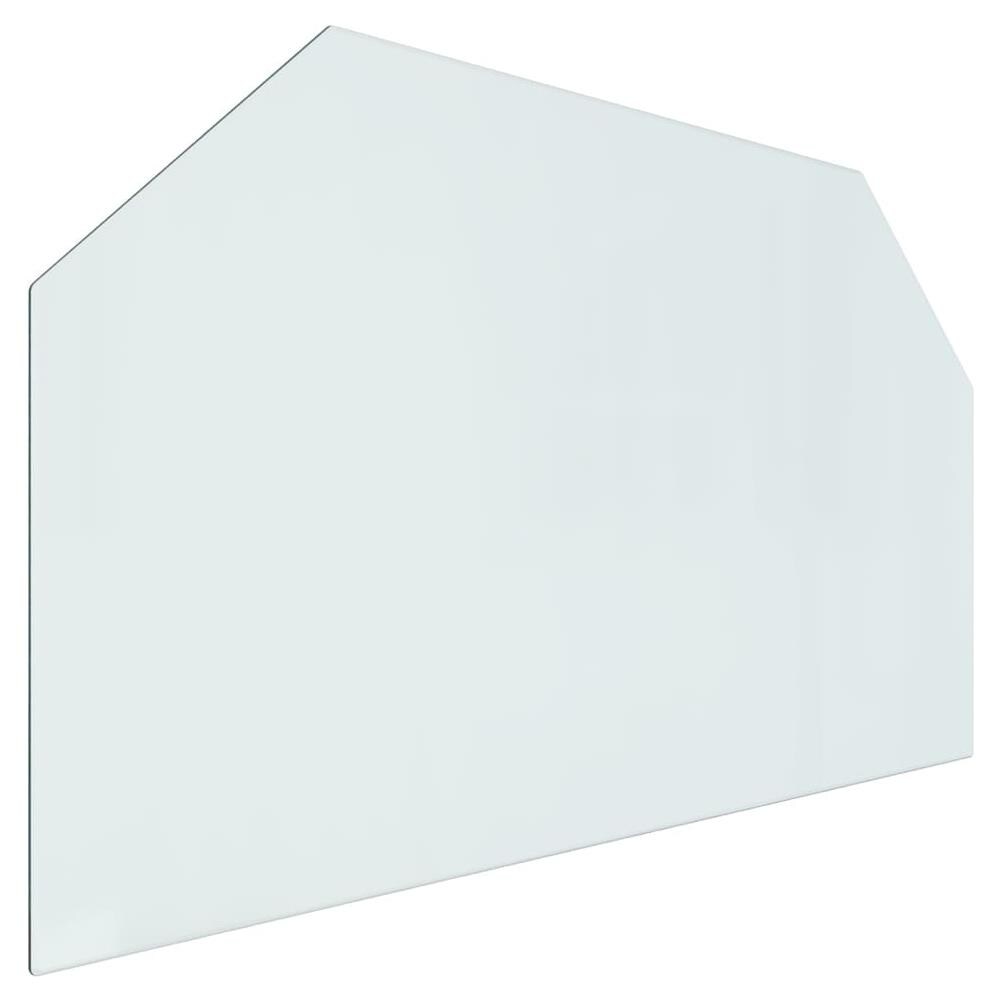 Lastra In Vetro Per Caminetto Esagonale 100x60 Cm - Foto 2