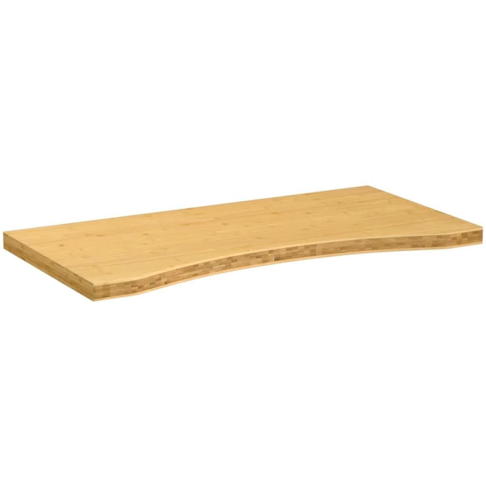 Piano Scrivania 110x55x4 Cm In Bambù - Foto 2