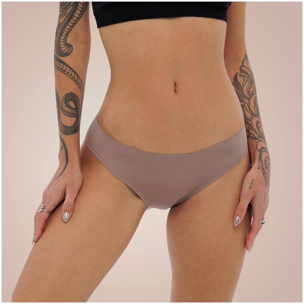 Weekiss Seamless Mutande Assorbenti, Mutande Mestruali, Intimo Mestruale, xl (42), Beige - Foto 2