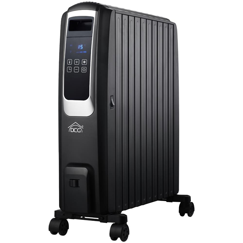 Radiatore ad Olio Digitale RA2910D Potenza 2500 Watt con Timer e Telecomando Colore Nero - Foto 1