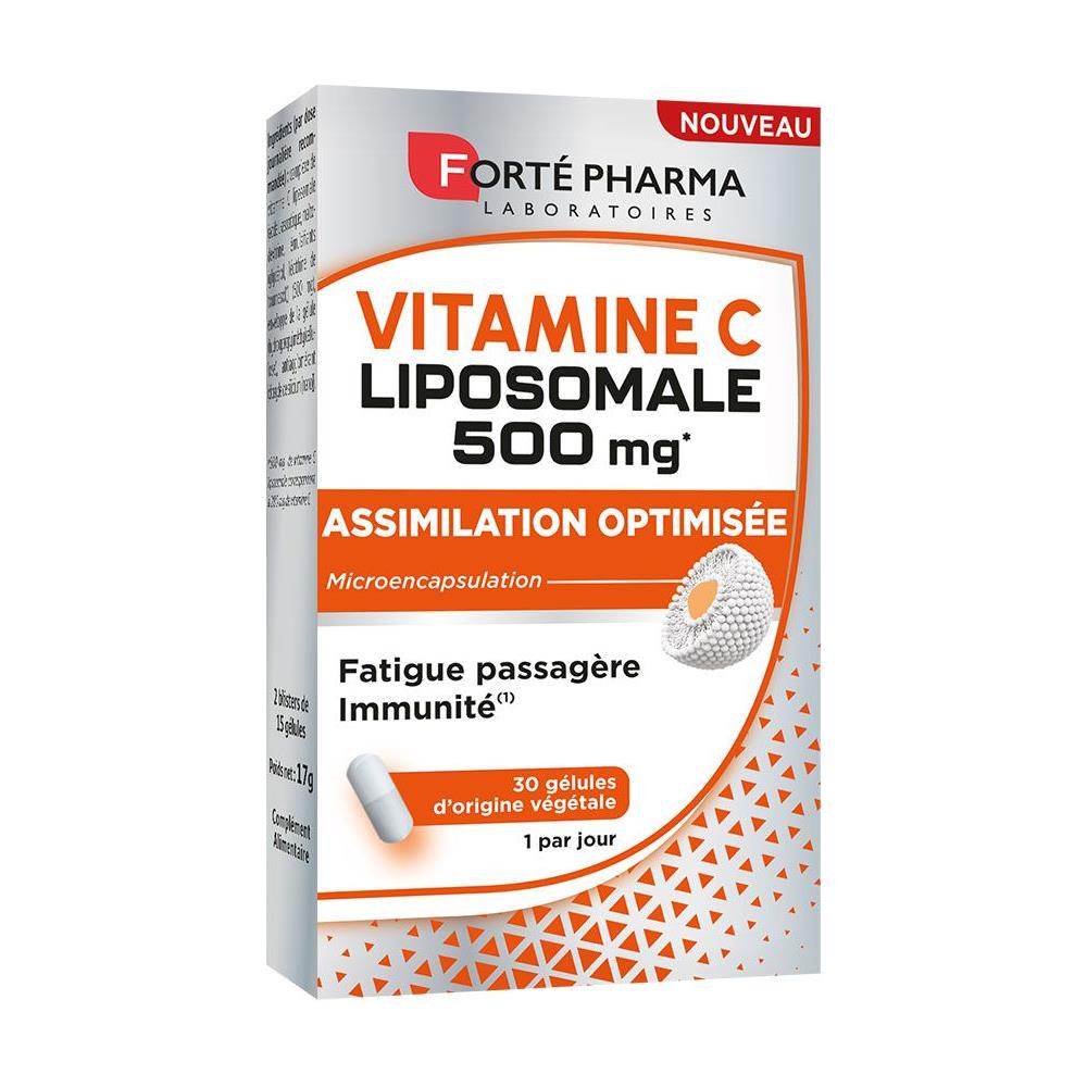 Vitamina C Liposomiale 500mg 30 Capsule Vegetali Vitalità E Fatica - Foto 1