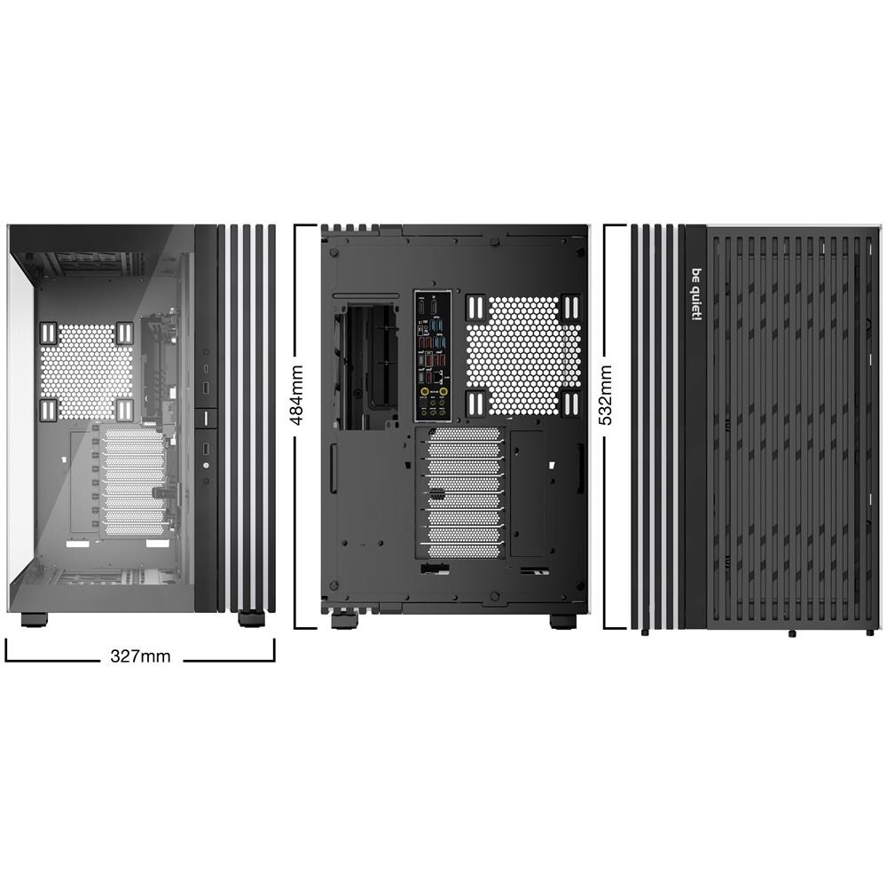 Light Base 900 DX Black Full Tower Nero - Foto 2