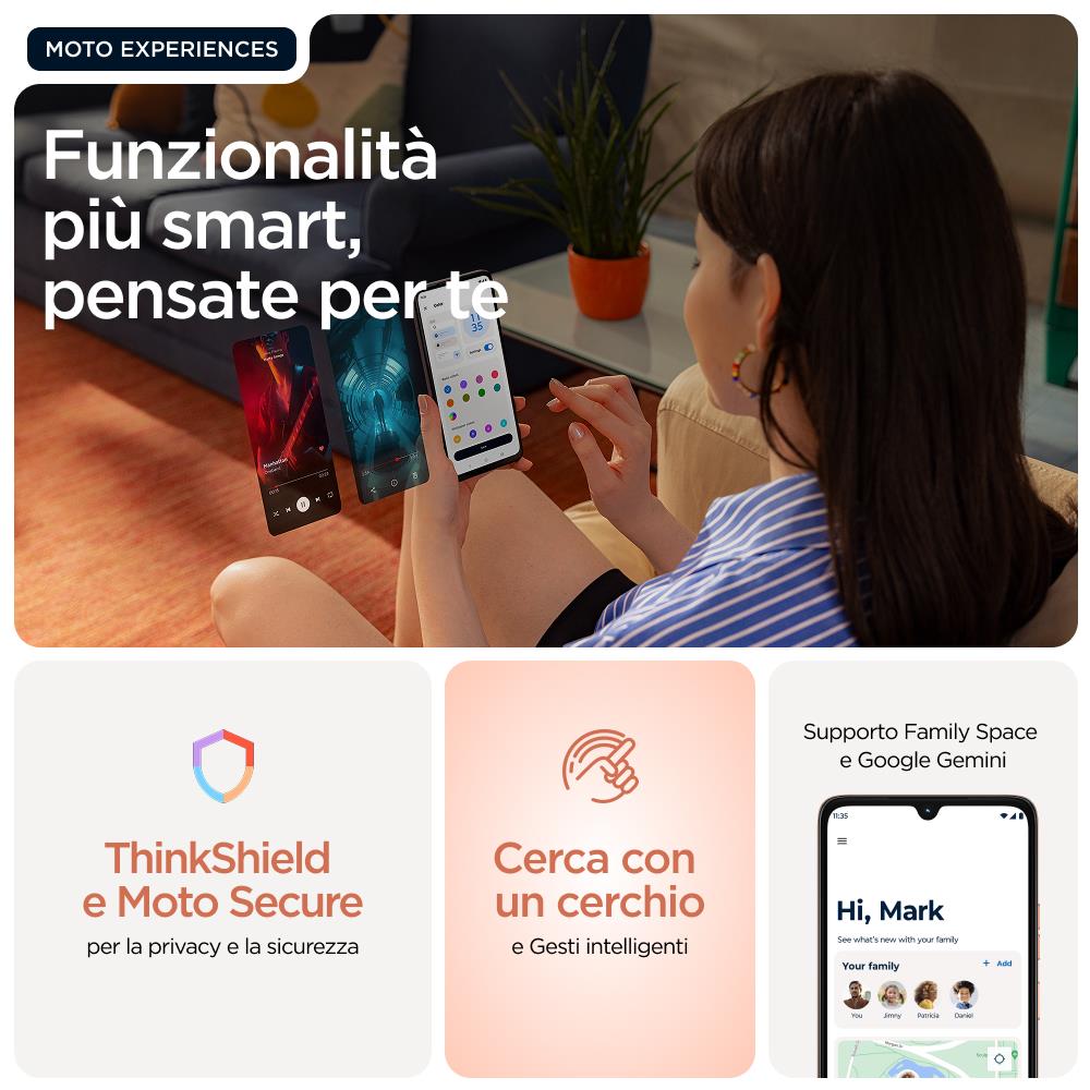 Moto G06 4G 256GB 4GB Ram Display 6.88" Main Camera 50MP Dual nanoSim USB tipo-C Android 15 Helio G81 Extreme 5200mAh Pantone Arabesque - Foto 19