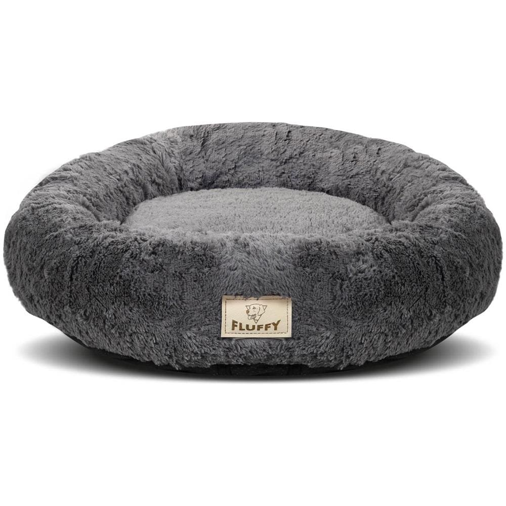 Letto per cani impermeabile Shaggy Bed grigio scuro da 100 cm - Foto 2