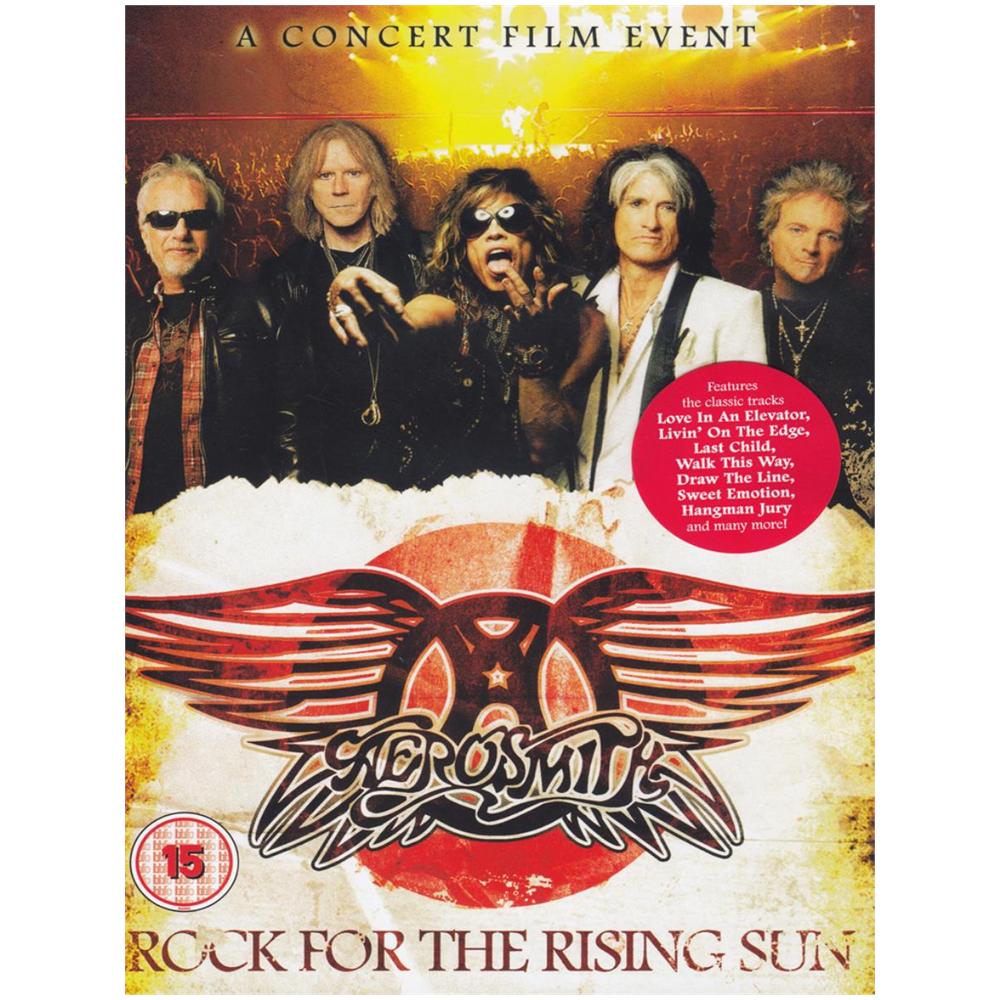 Dvd Aerosmith - Rock For The Rising Sun - Foto 1