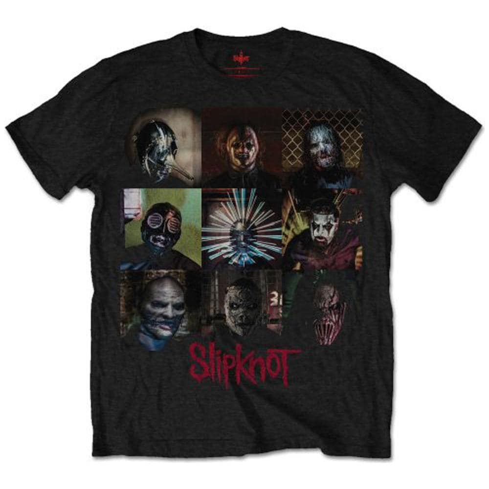 Slipknot - Blocks Black (T-Shirt Unisex Tg. M)  - Foto 1