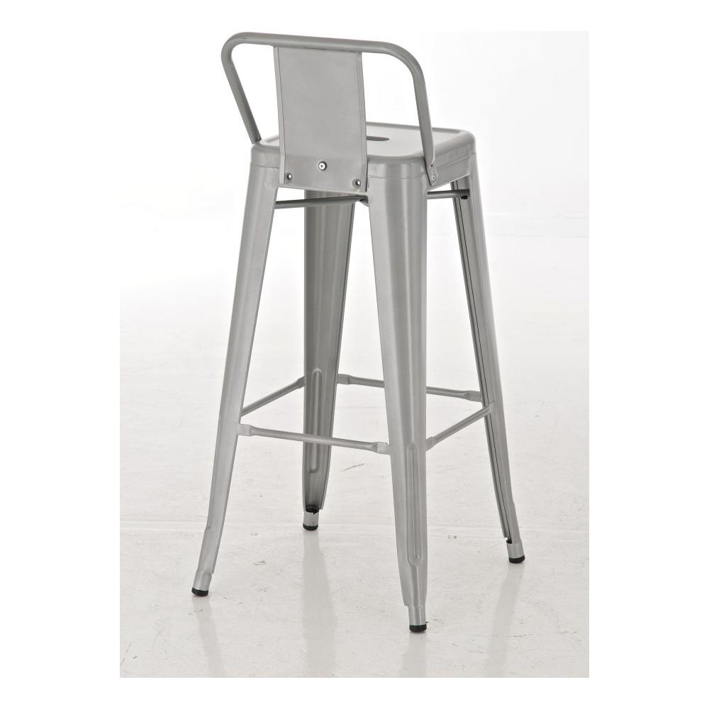 Sgabello Mason Argento - Foto 2