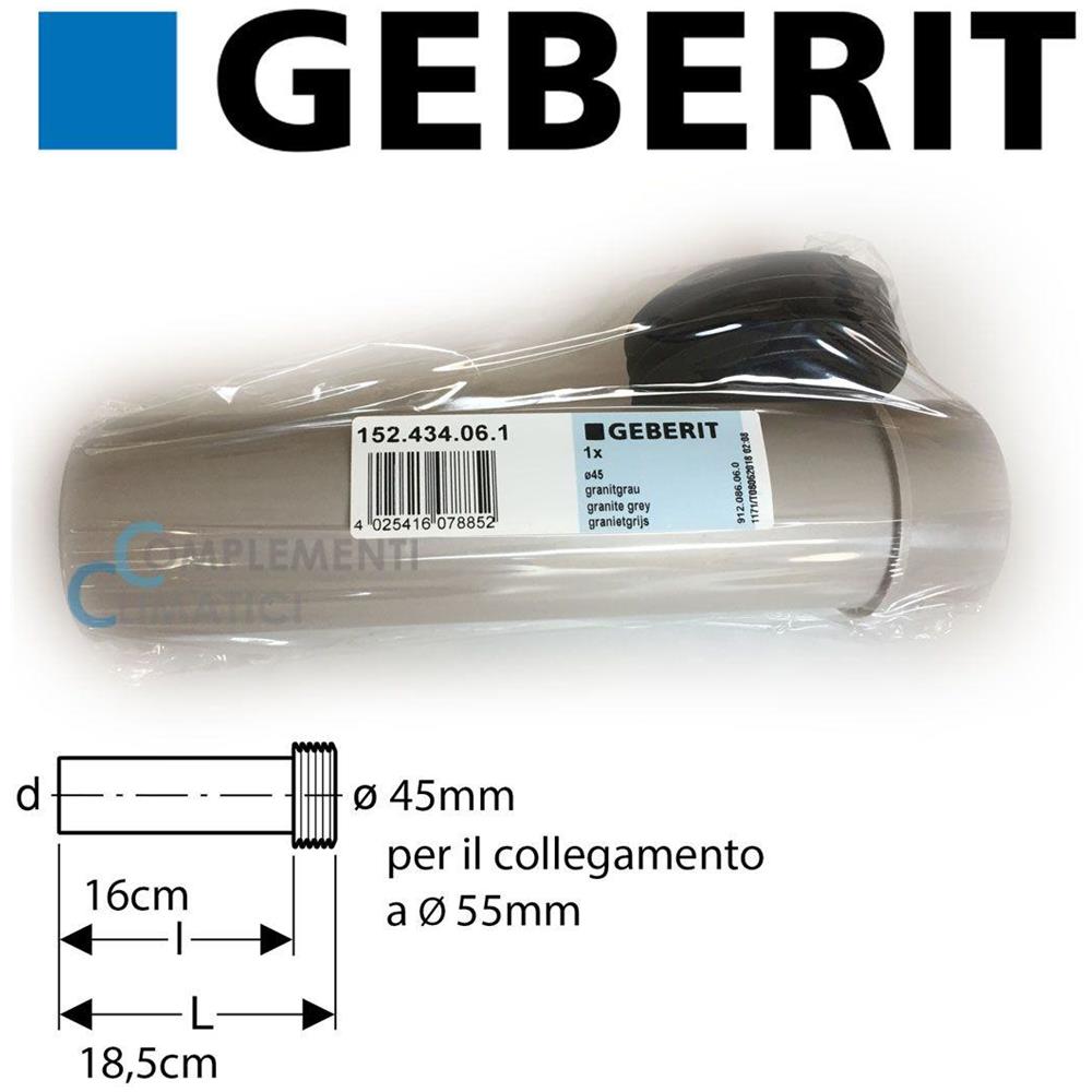 Manicotto Cannotto Con Morsetto | 152.434.06.1 - Foto 1