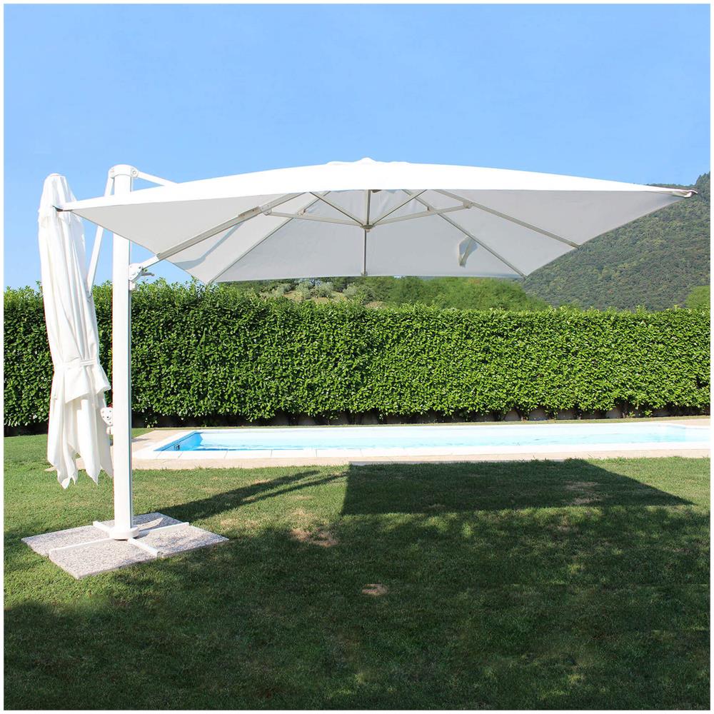 Da Vinci - Ombrellone Doppio Da Giardino 3 X 3 - Foto 4