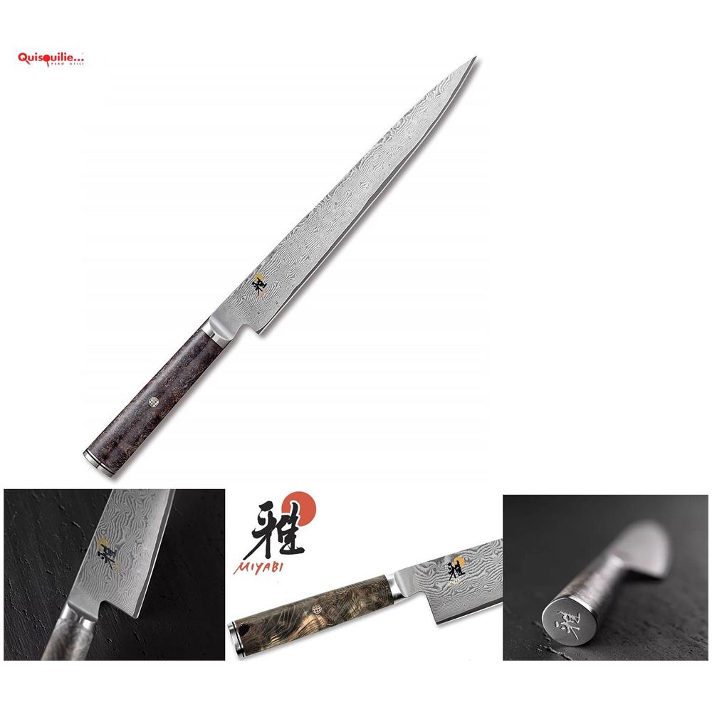 Serie 5000 Mcd 67 Gyutoh Coltello Damascato, 132 Strati Made In Japan - Sujihiki 240 - Foto 1