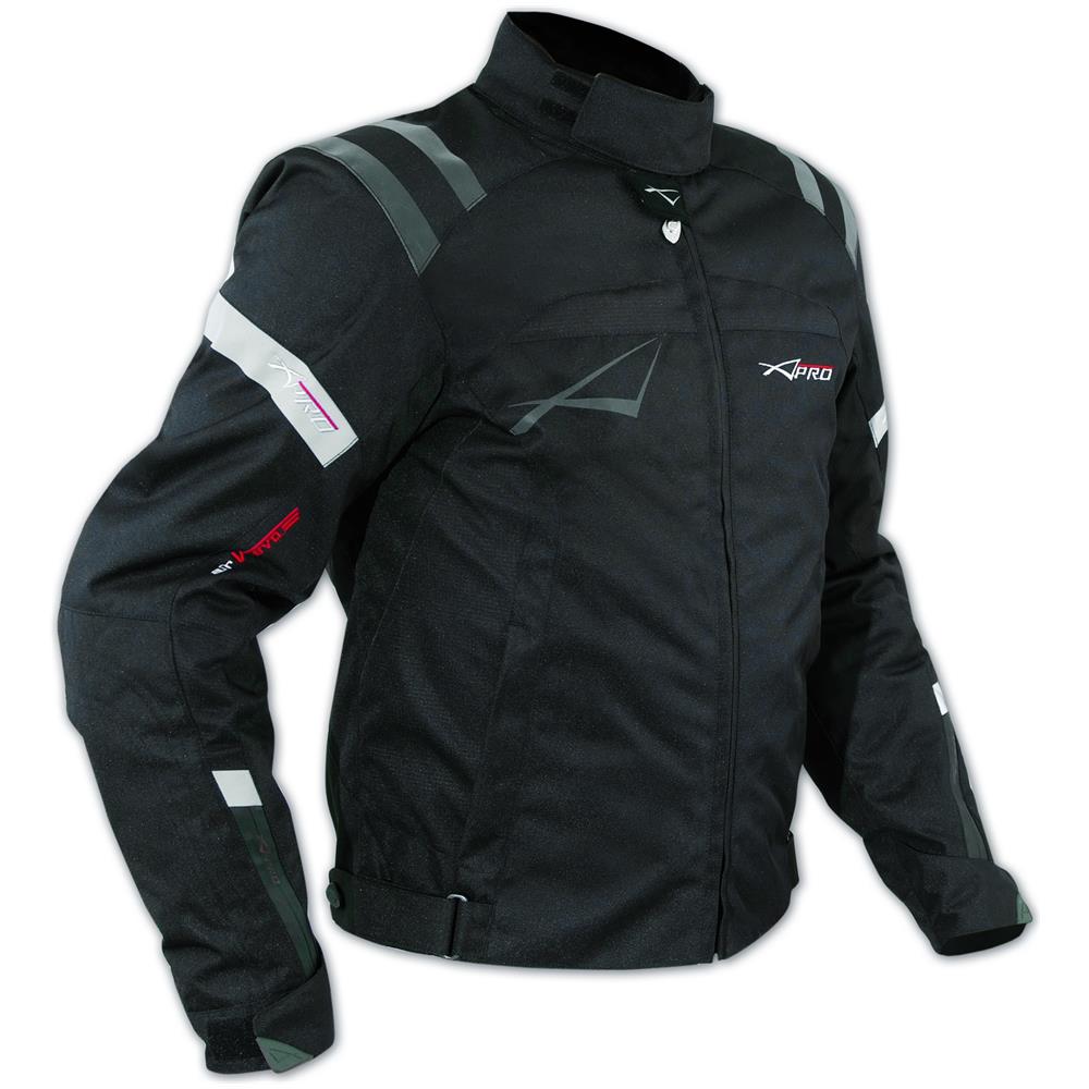 Giacca Sport Touring Moto Cordura Ce Protezioni Sfoderabile Scooter Nero S - Foto 1