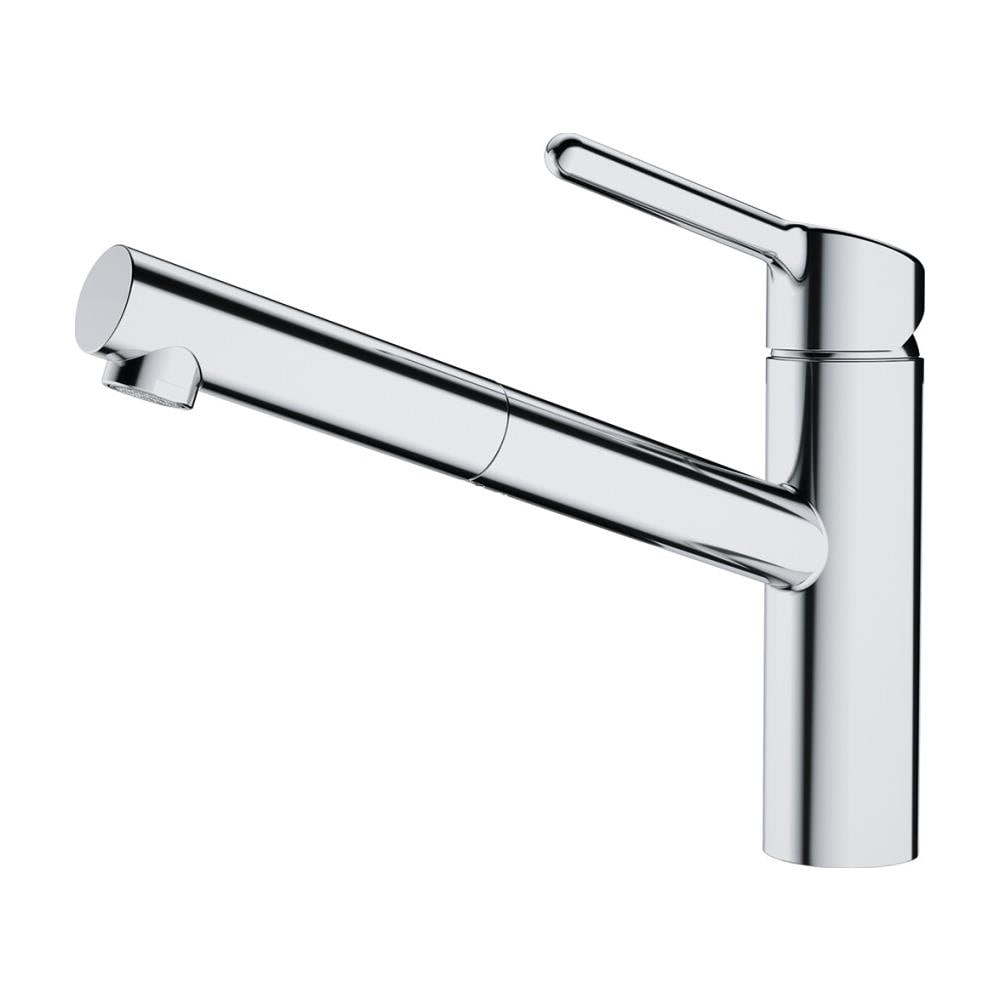 Miscelatore Cucina Monocomando Orbit Con doccia Colore Nero Cromo - Foto 1