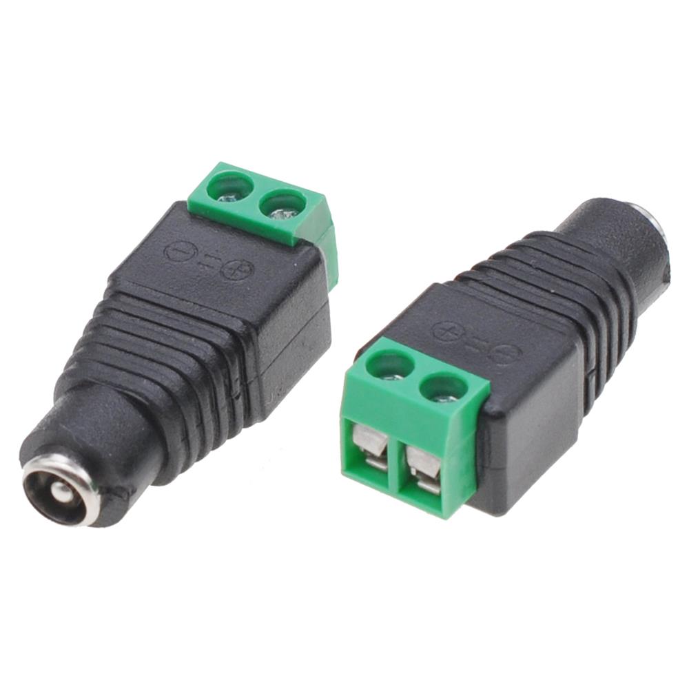 Adattatore Alimentazione Dc 5.5x2.1mm Femmina Terminal Block 2 Pin - Foto 1