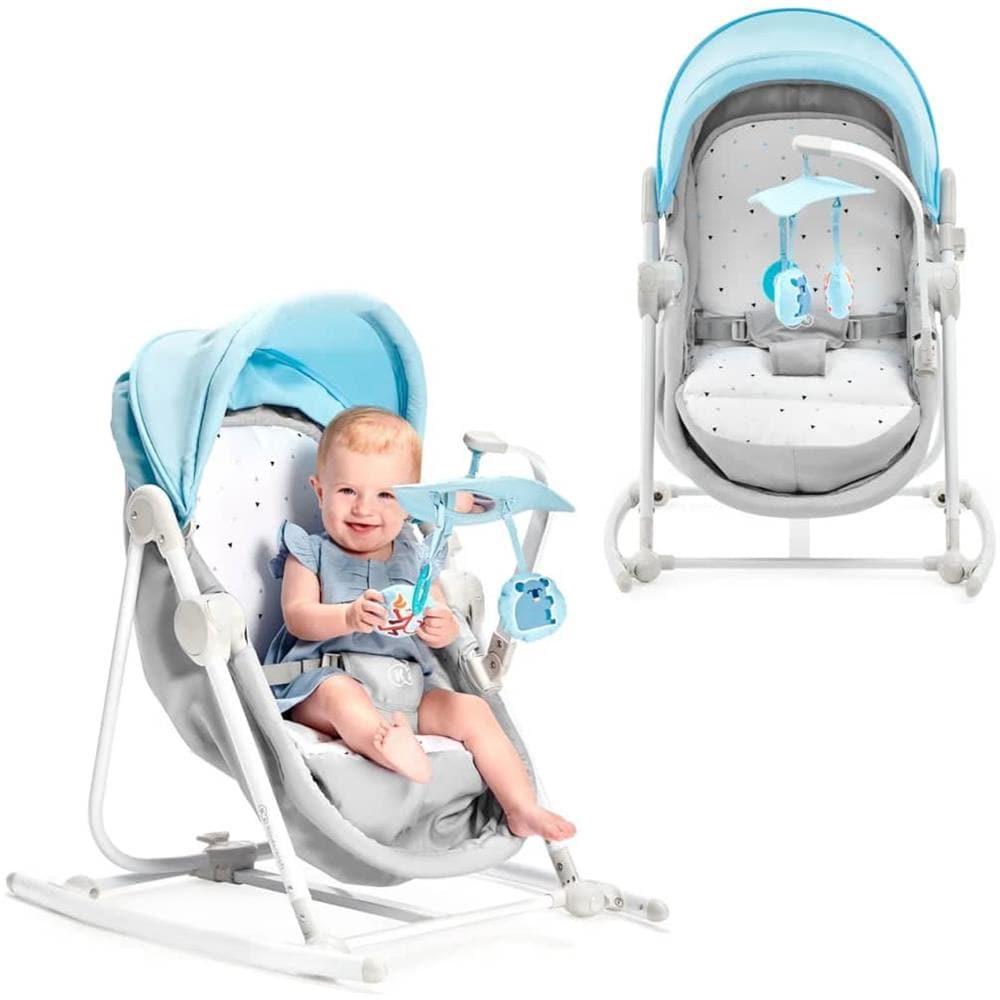 Culla Sdraietta Unimo 5 In 1 Azzurro - Foto 7