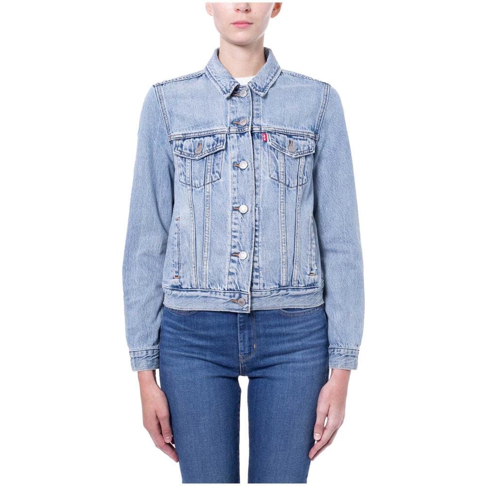 Giacca Donna Trucker In Denim - Foto 2