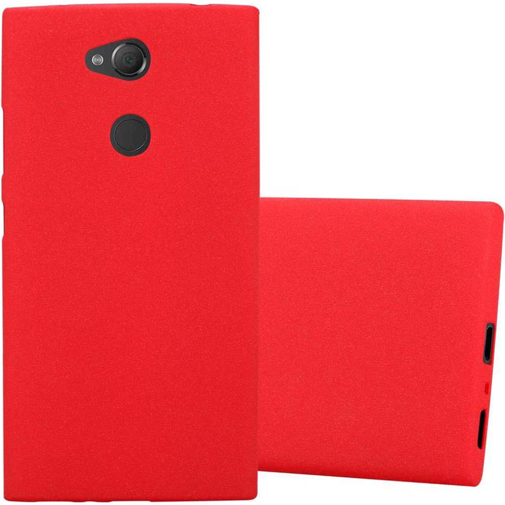 Custodia Compatibile Con Sony Xperia L2 In Frost Rosso - Coperchio Protettivo In Silicone Tpu Flessibile - Foto 1