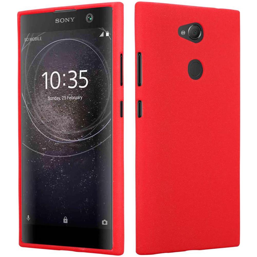 Custodia Compatibile Con Sony Xperia L2 In Frost Rosso - Coperchio Protettivo In Silicone Tpu Flessibile - Foto 8