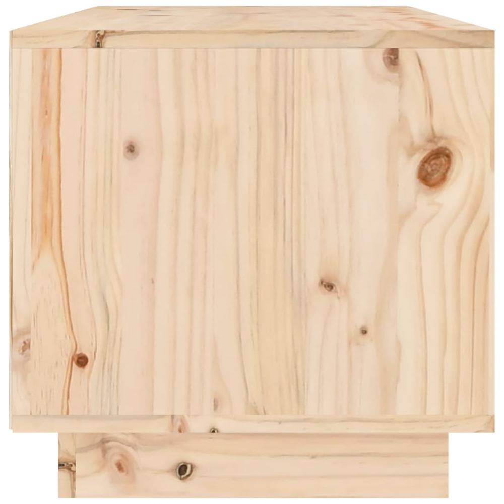 Mobile Porta Tv 60x35x35 Cm In Legno Massello Di Pino - Foto 7