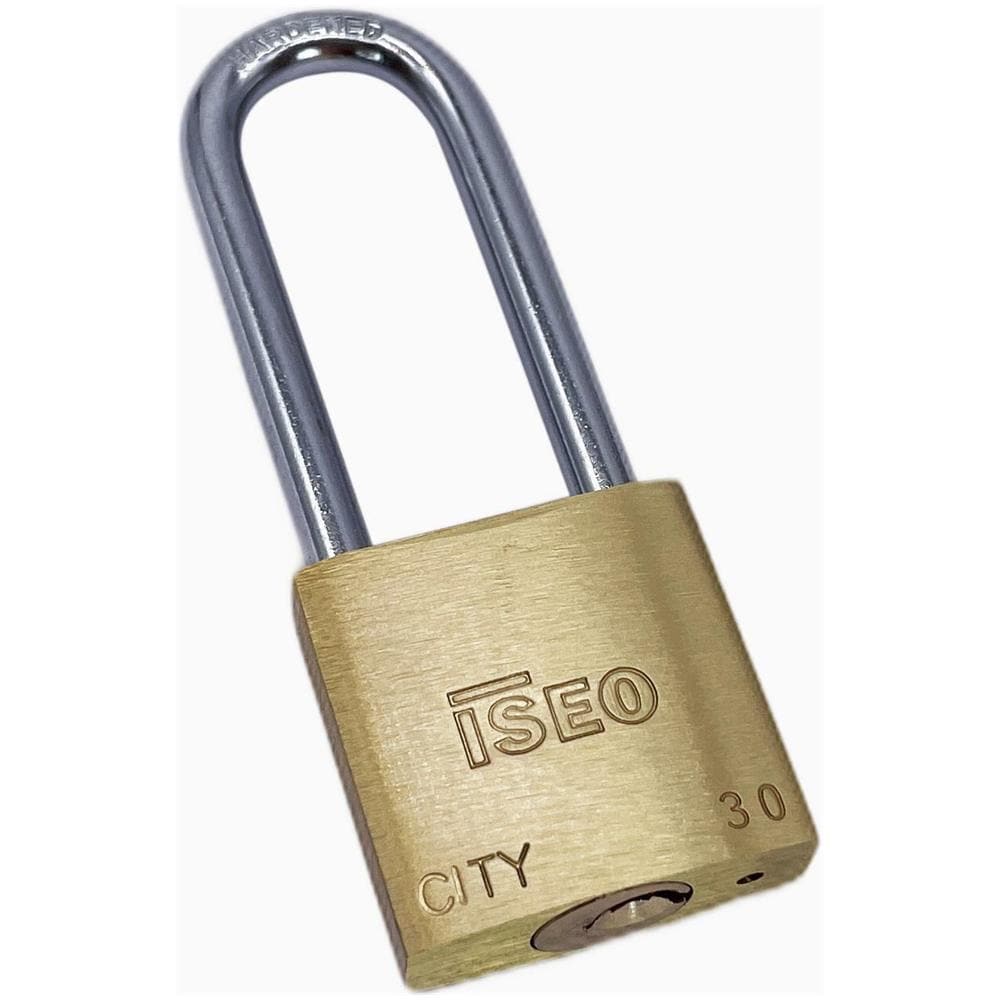 Lucchetto Rettangolare Arco Lungo Mm 30 - Foto 1