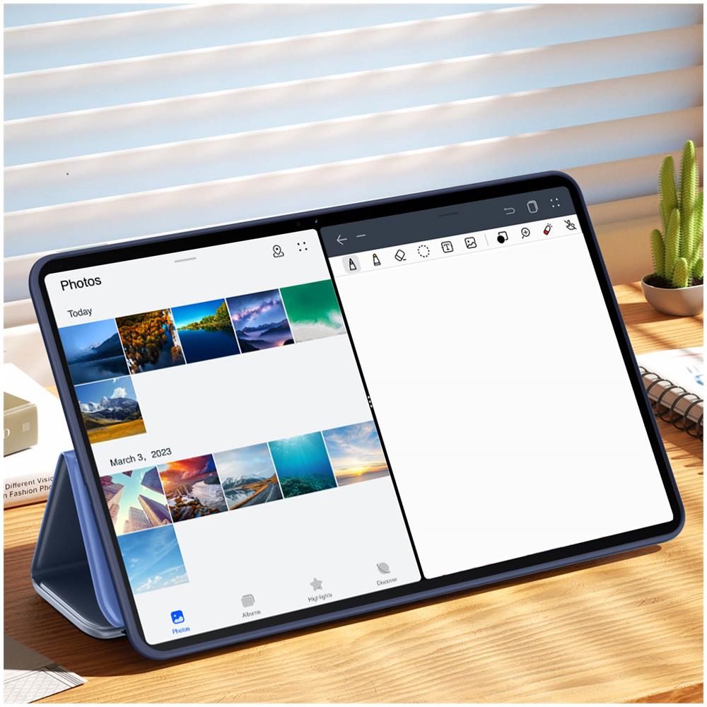 Custodia Per Xiaomi Pad 6 E Pad 6 Pro Copertina Trifold Supporto E Tastiera - Foto 2