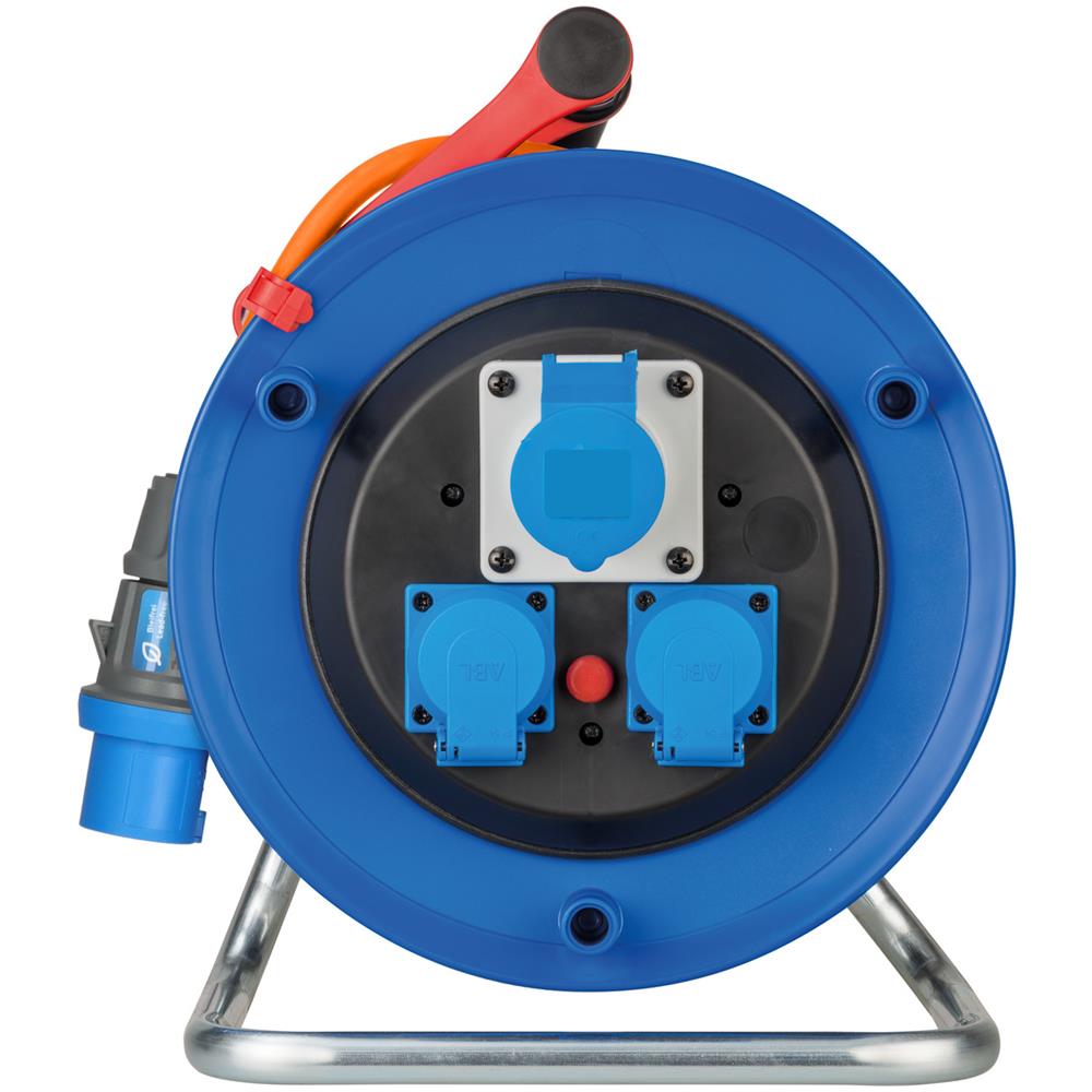 1182690100 prolunghe e multiple 25 m 3 presa (e) AC Esterno Blu, Arancione - Foto 2