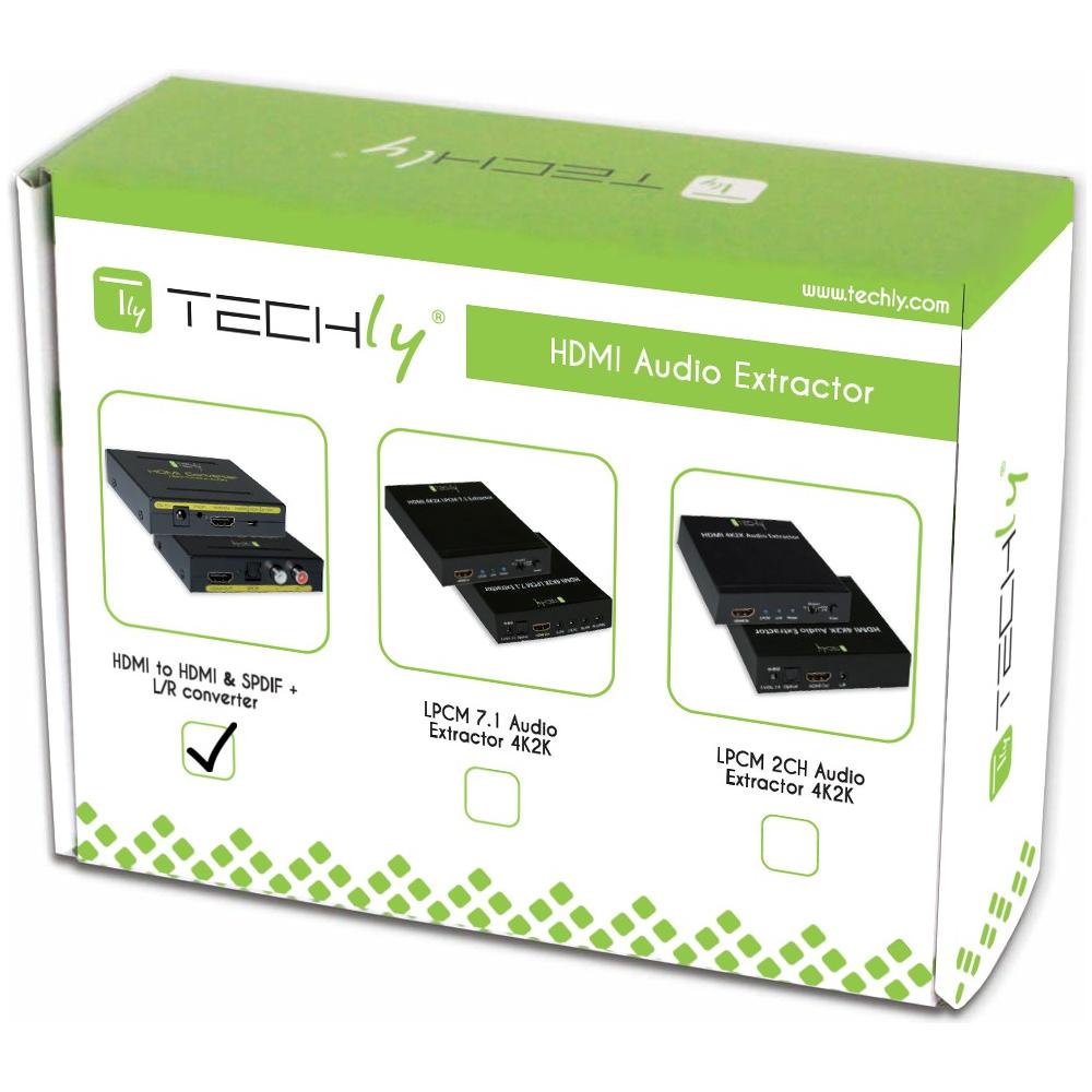 IDATA HDMI-EA - Estrattore Audio HDMI SPDIF+RCA R / L - Foto 2