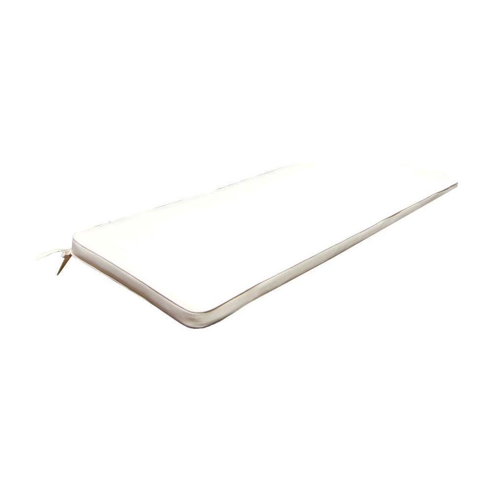 Cuscino Lungo 110x45cm Sfoderabile Impermeabile Colore Ecru' Cu805661 - Foto 1