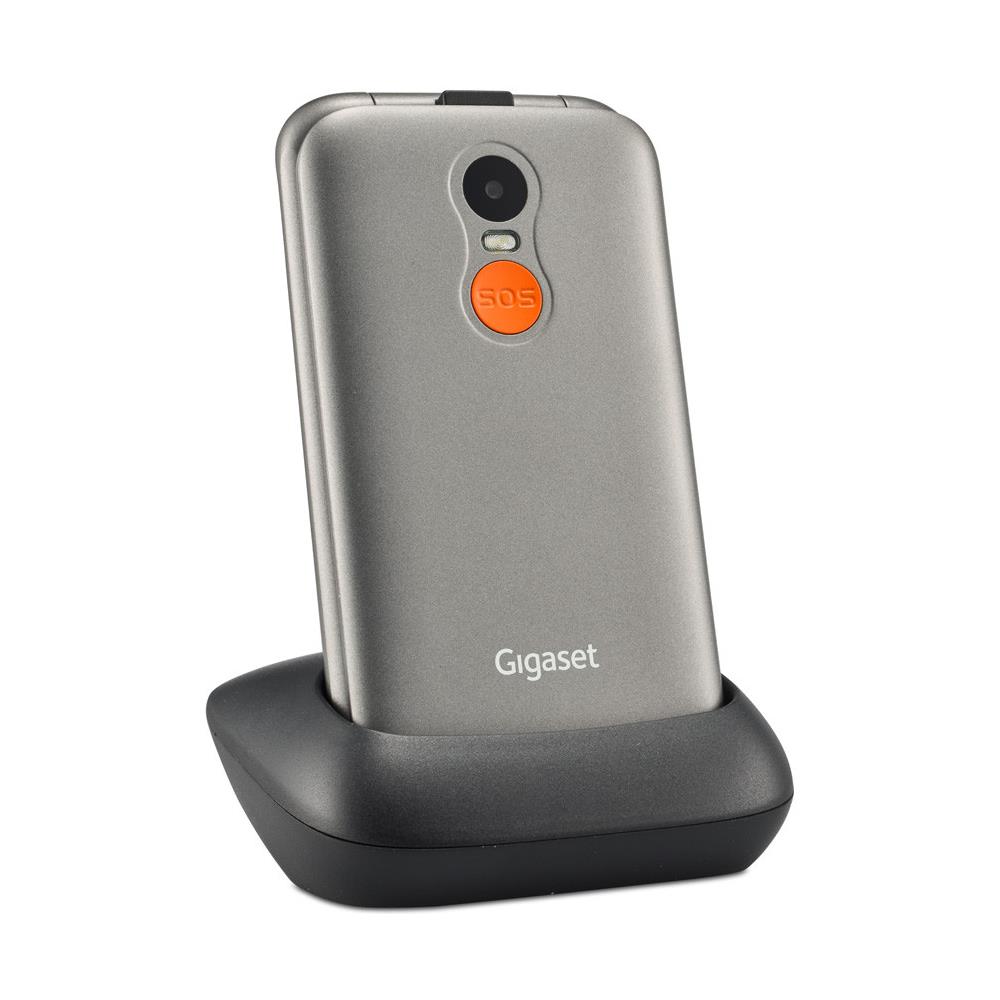 GL590 Senior Phone Dual Sim Display 2.8" +Slot Micro SD Bluetooth con Tasti Grandi + SOS Fotocamera Colore Argento - Foto 6