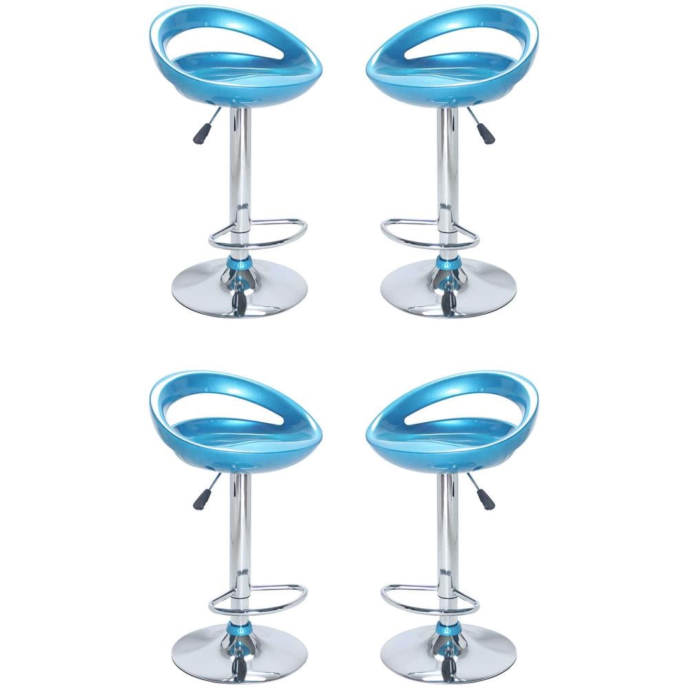 Galtero - Sgabello Alto In Acciaio Set Da 4 - Foto 1