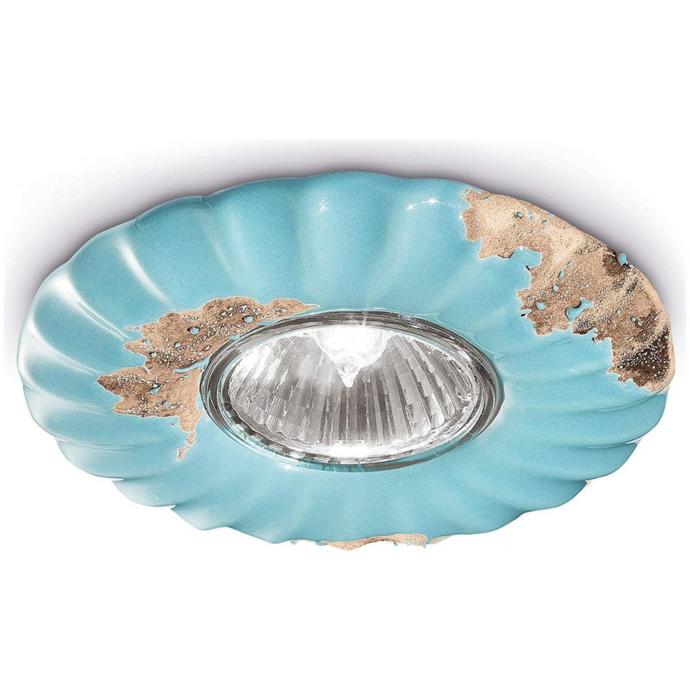 Vintage C480, Faretto A Incasso, - Azzurro - Foto 1