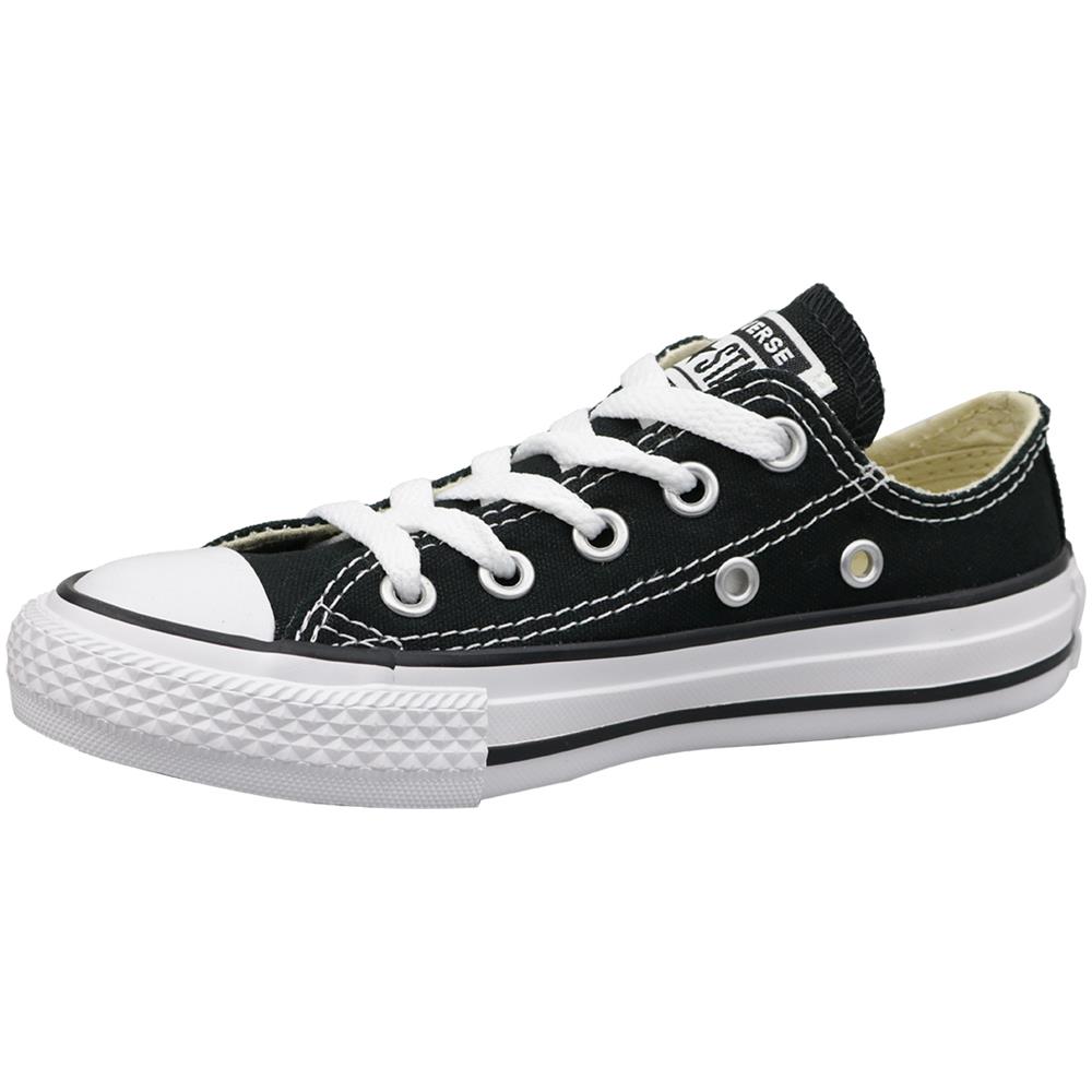 C. Taylor All Star Youth Ox 3j235c, Bambini, Nero, Scarpe Da Ginnastica, Numero: 27 Eu - Foto 2