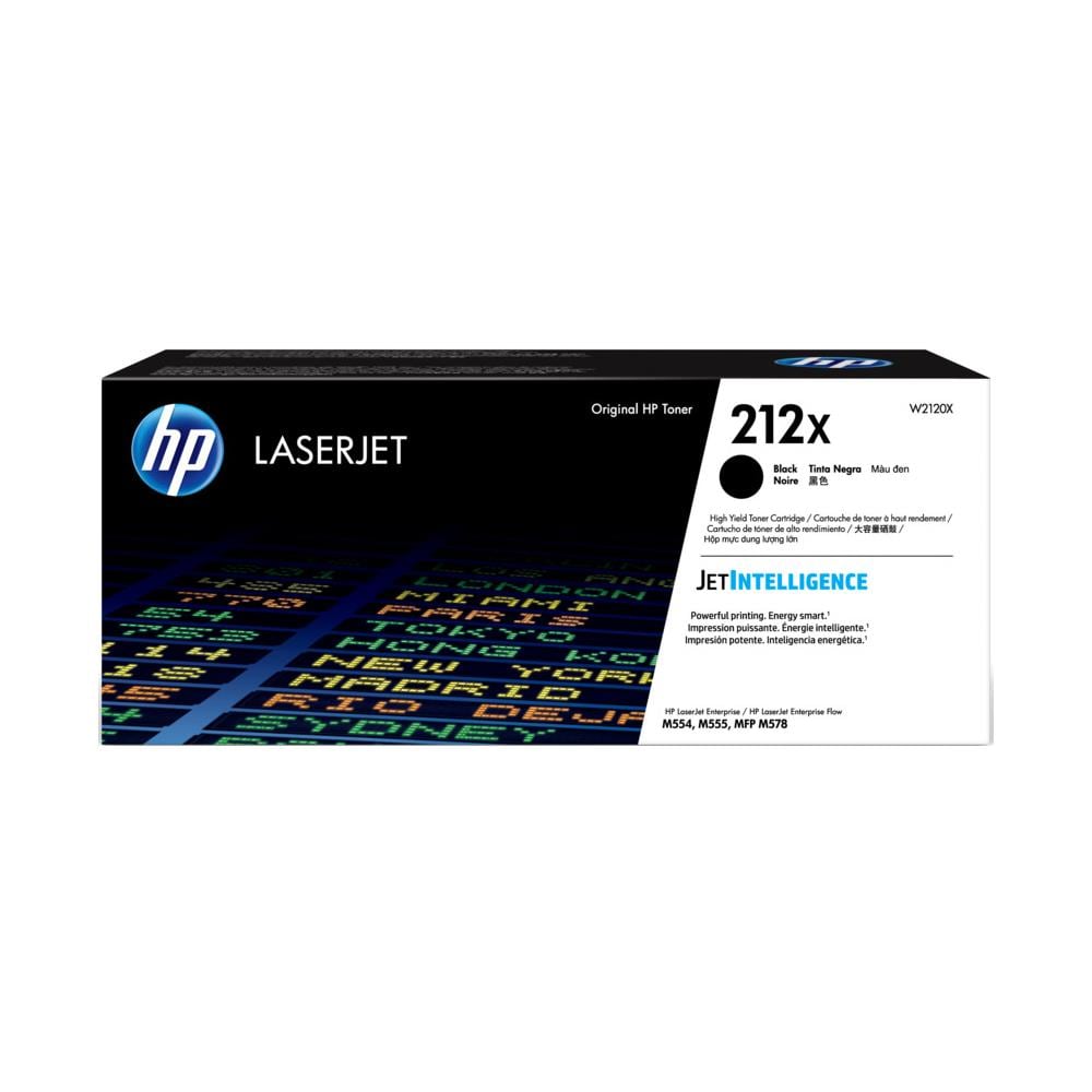 212X Cartuccia Ink Originale Nero per LaserJet Enterprise M554 / M555 / M578 Capacità 13000 Pagine - Foto 1