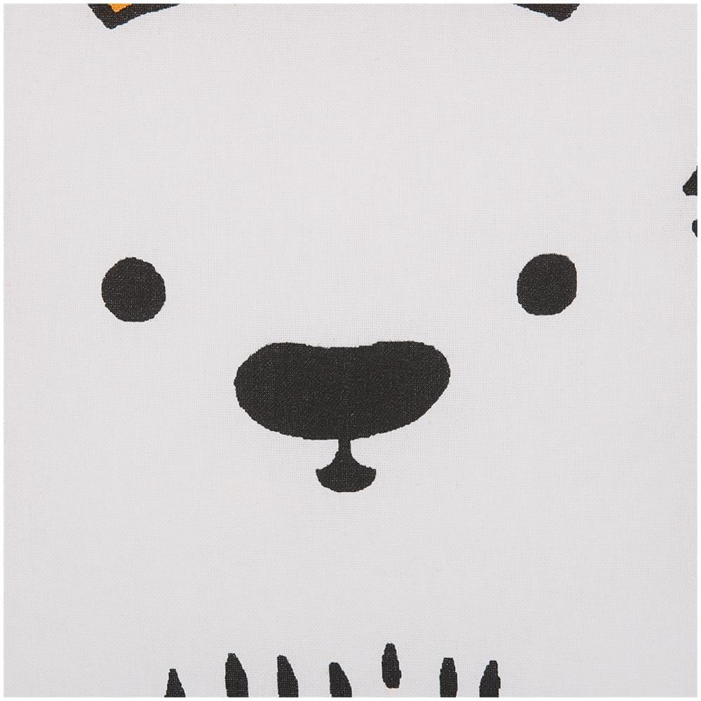 Cuscino Per Bambini Con Stampa Di Orso 45 X 45 Cm Arancione Waranasi - Foto 2