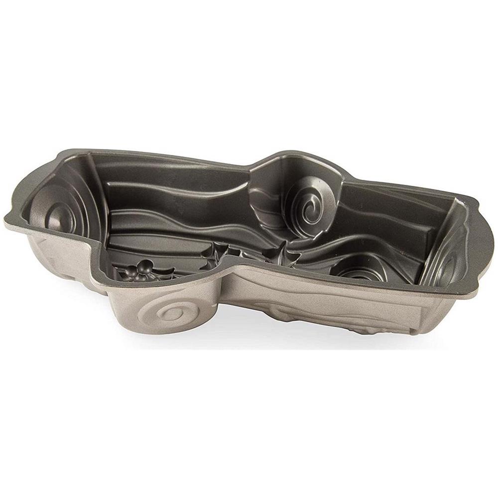 Nordicware Stampo Bundt Yule Log, In Alluminio Pressofuso, made In Usa - Foto 2