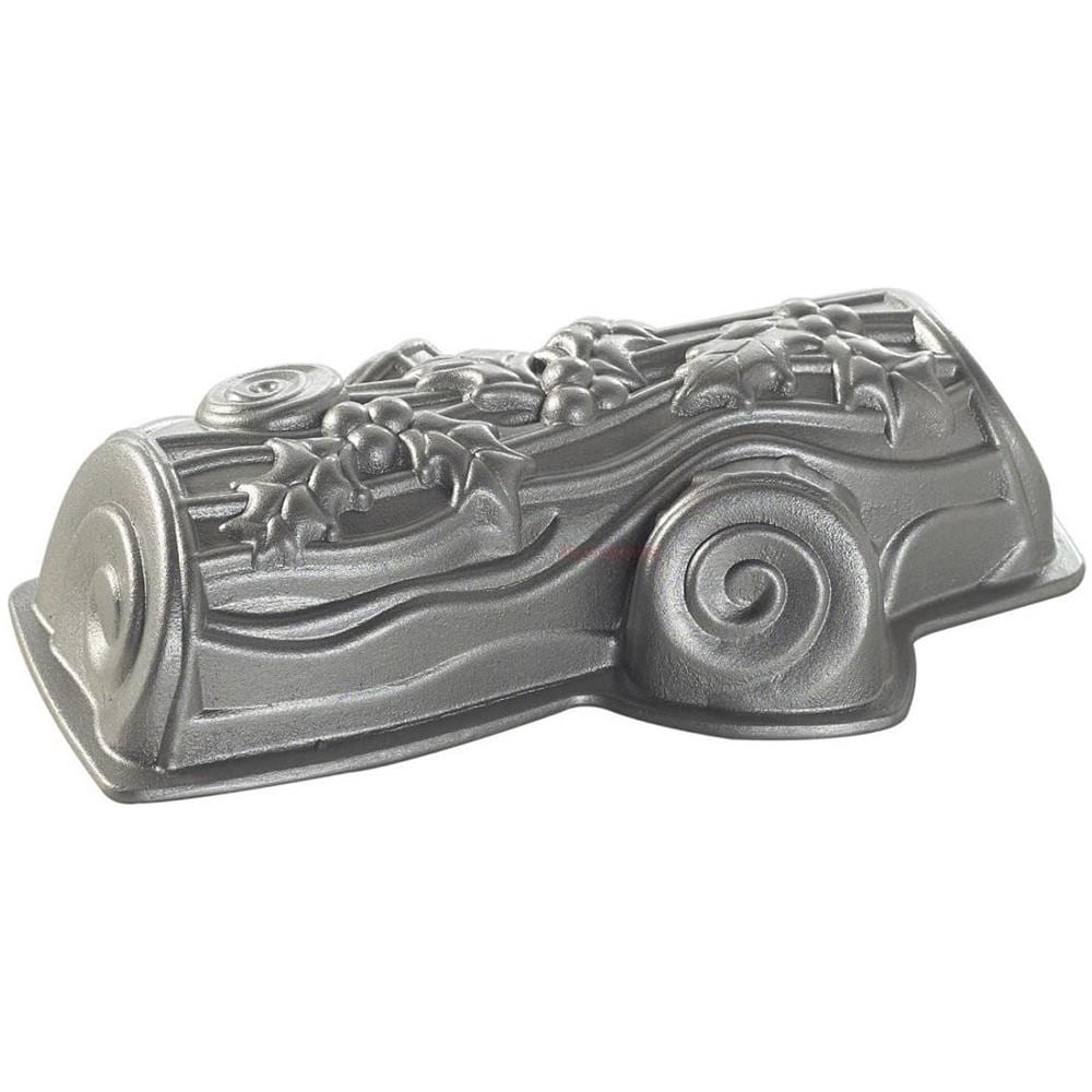Nordicware Stampo Bundt Yule Log, In Alluminio Pressofuso, made In Usa - Foto 5